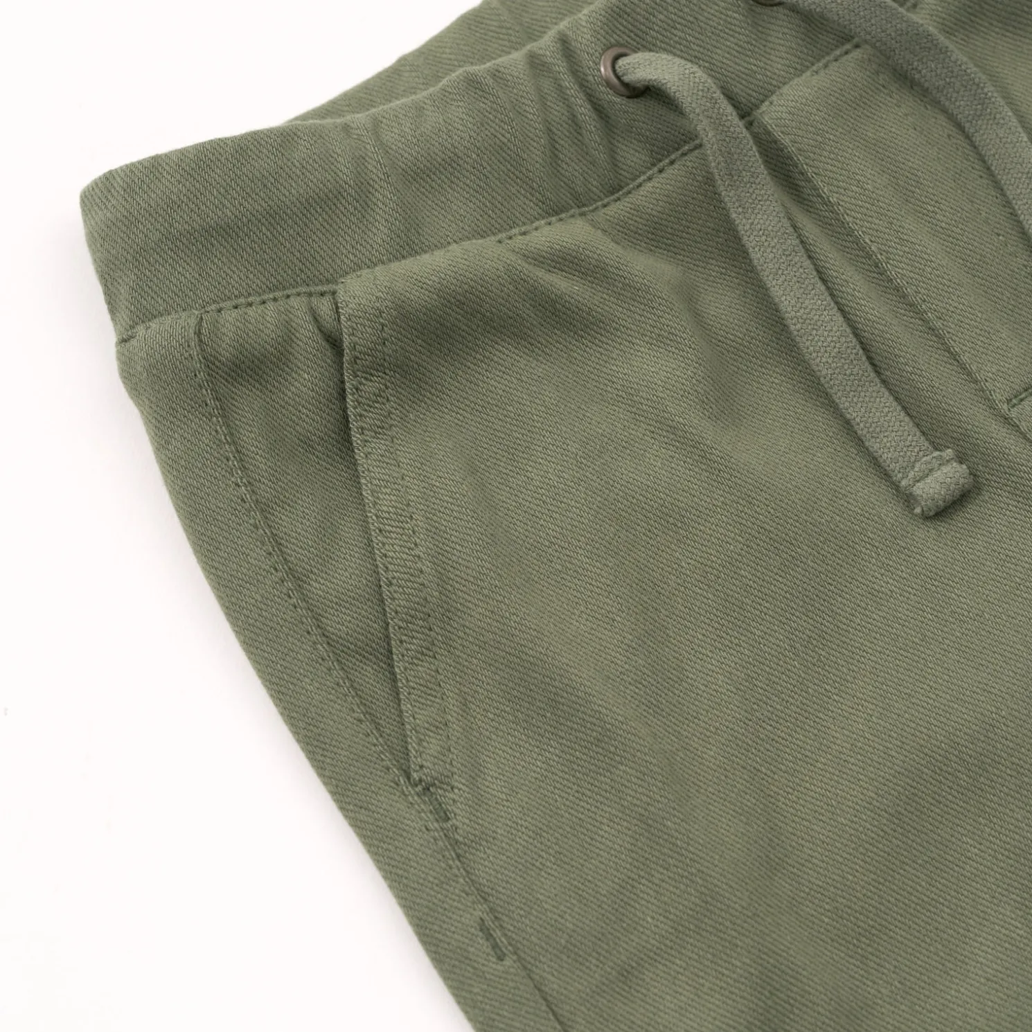 Olive Denim Jogger
