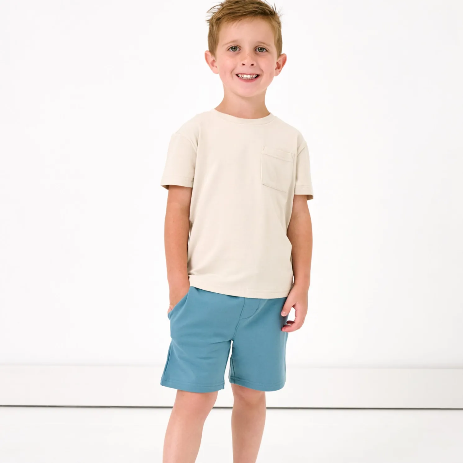 Pale Pearl Relaxed Pocket Tee