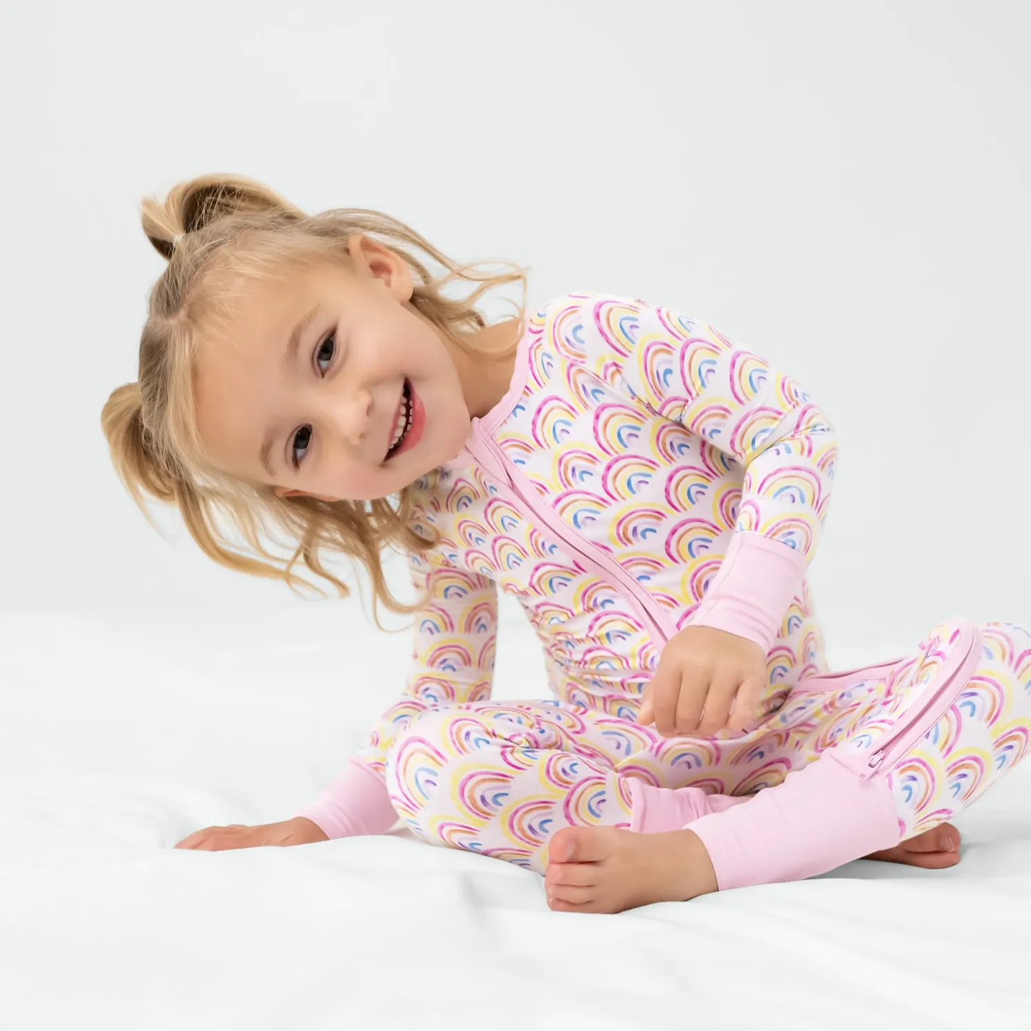 Pastel Rainbows Zippy