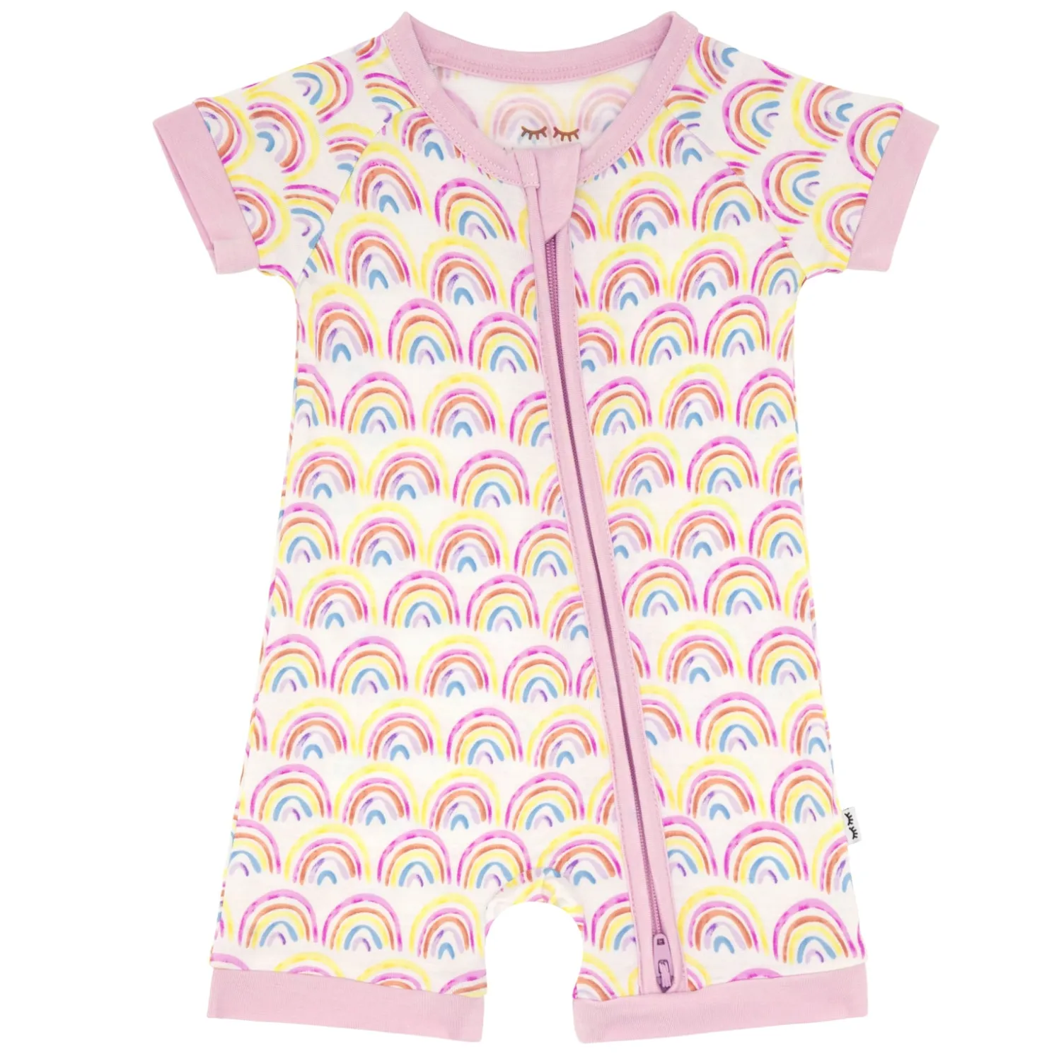 Pastel Rainbows Shorty Zippy