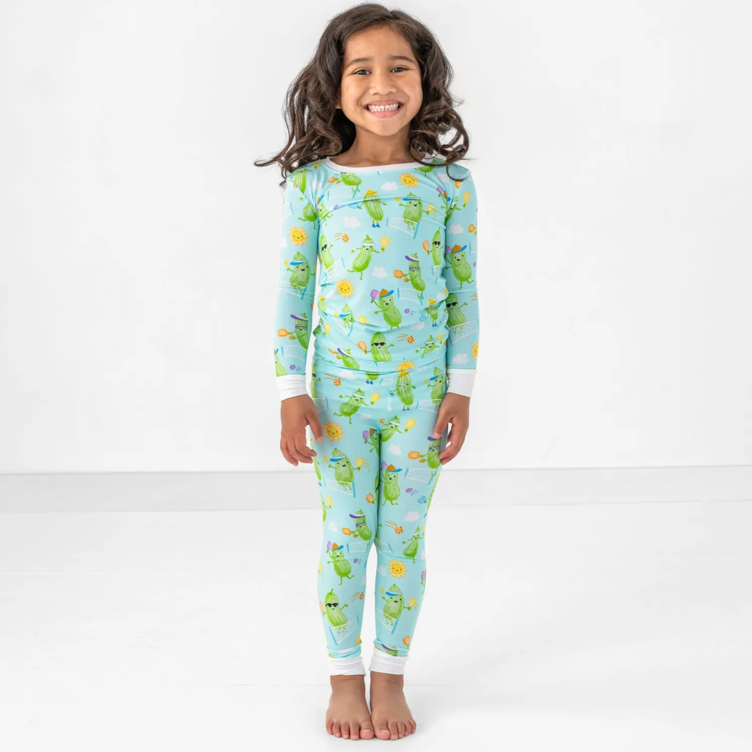 Pickle Power Two-Piece Pajama Set