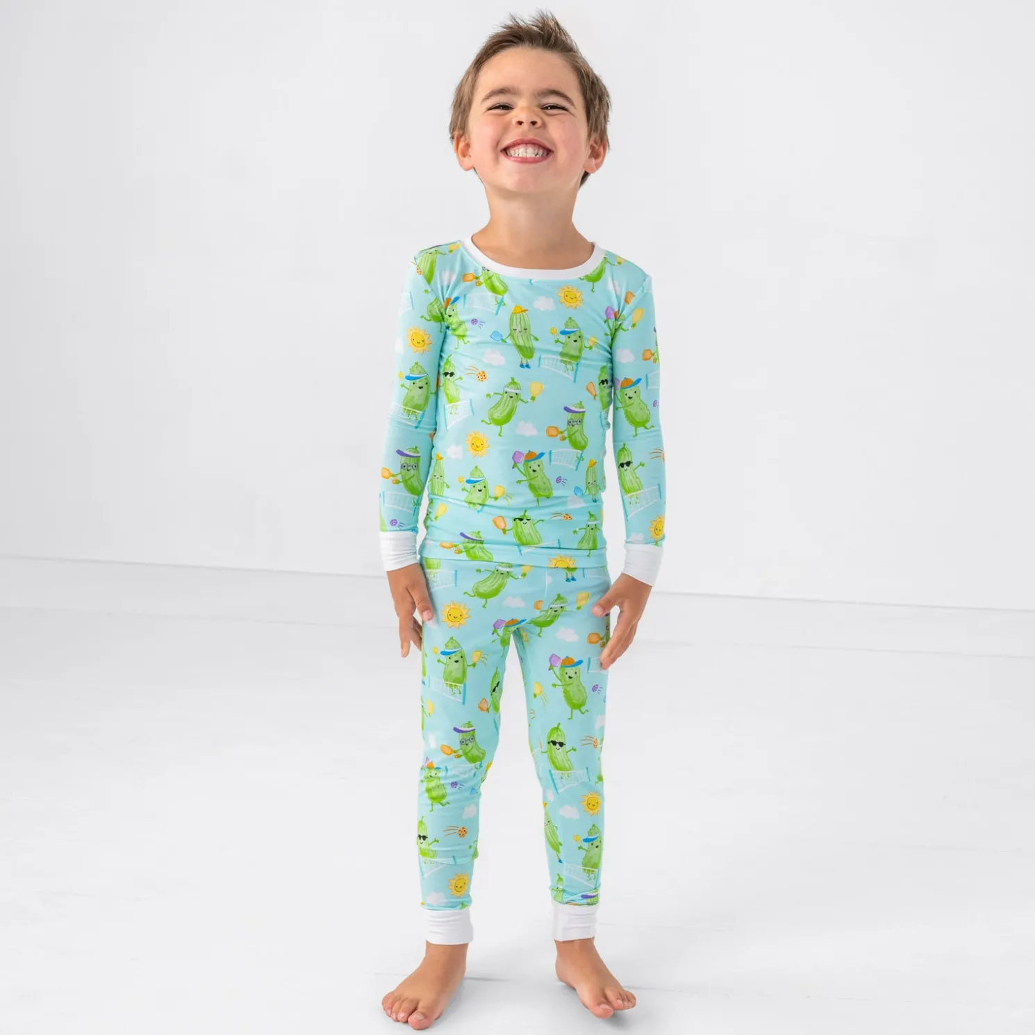 Pickle Power Two-Piece Pajama Set