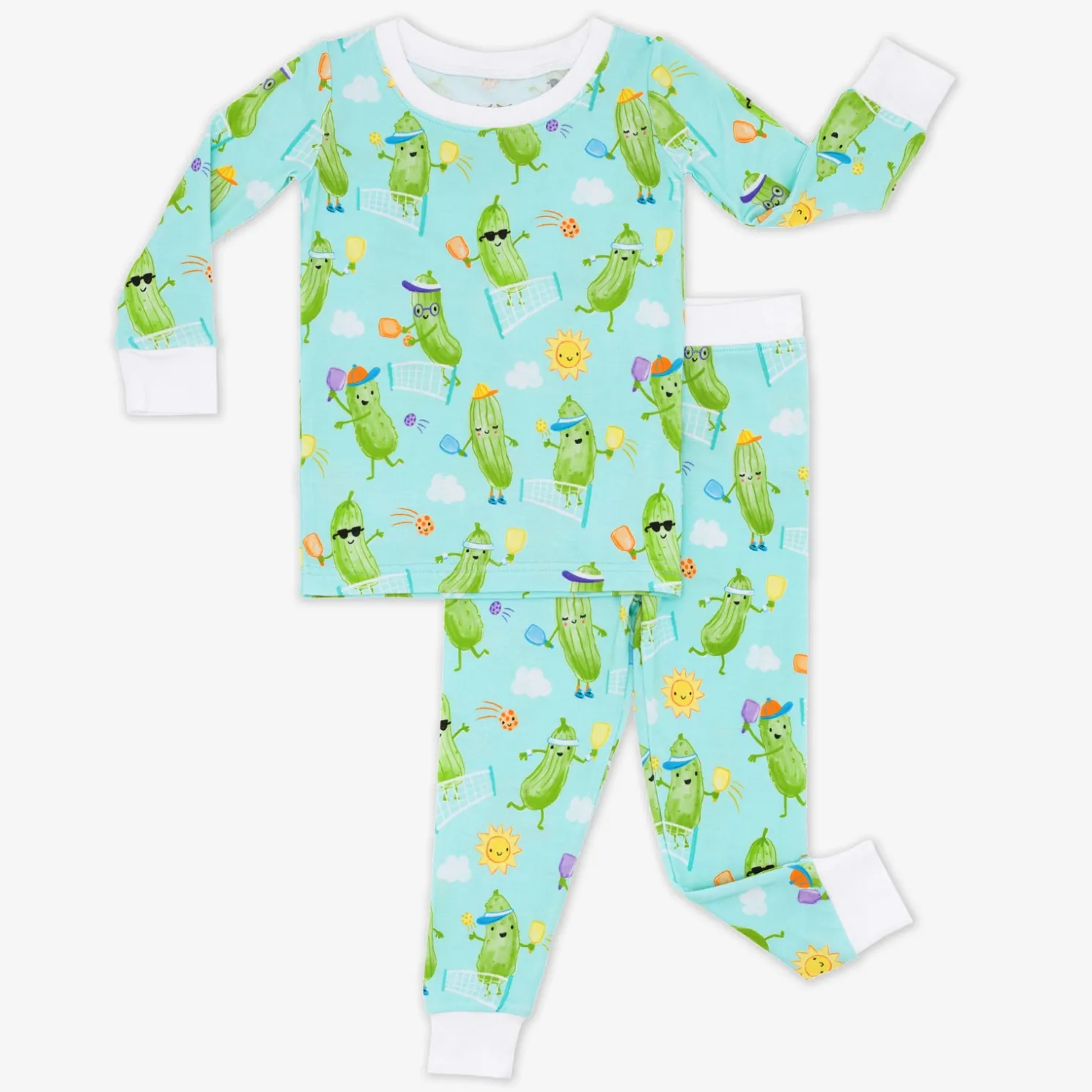 Pickle Power Two-Piece Pajama Set