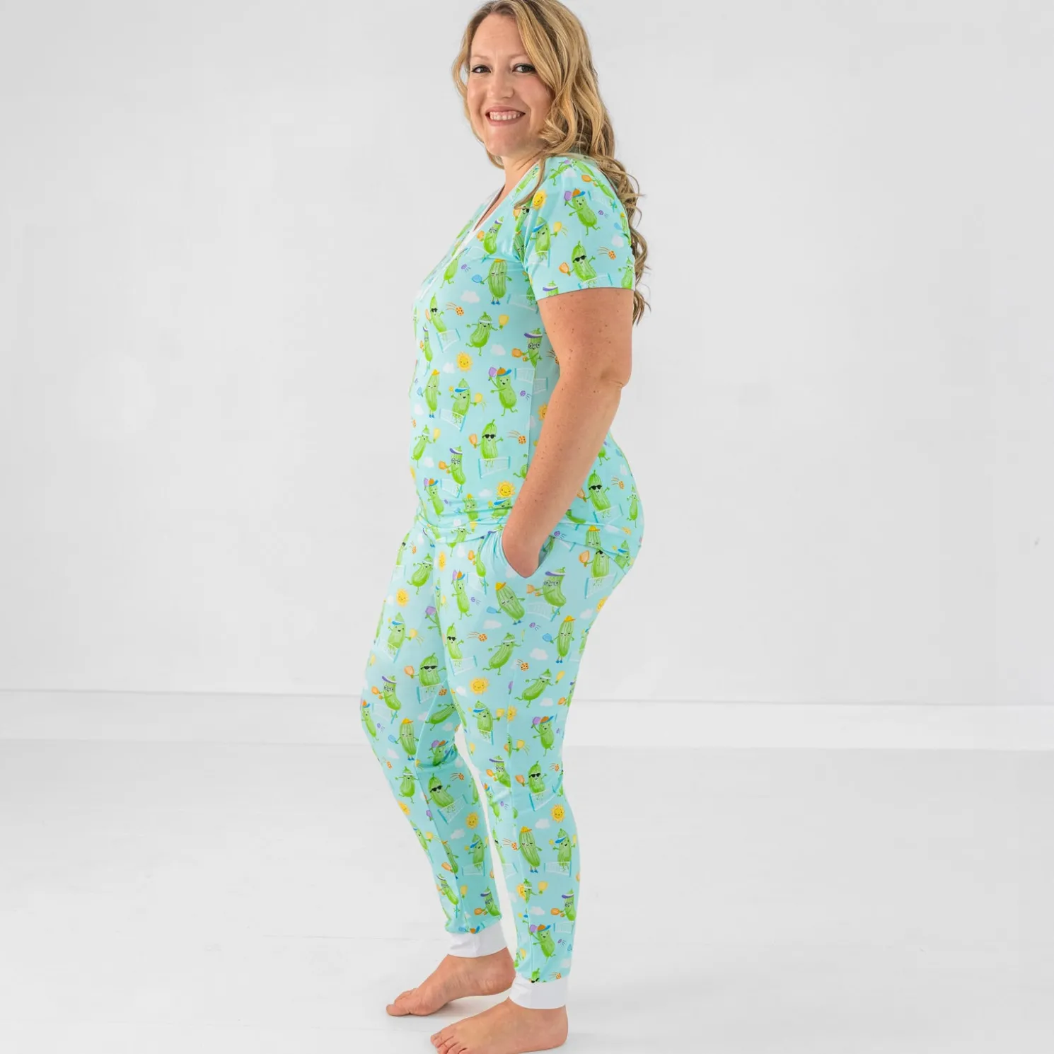 Pickle Power Women's Pajama Pants