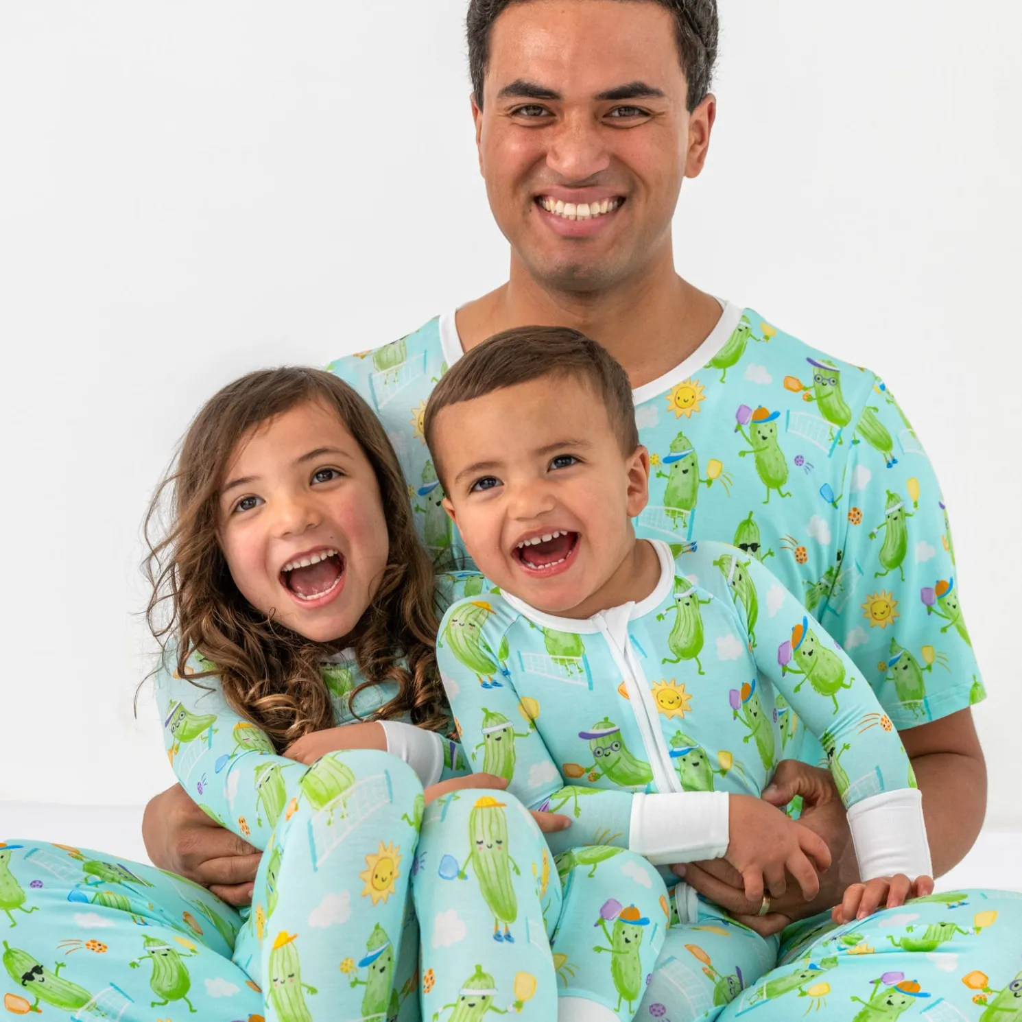 Pickle Power Men's Short Sleeve Pajama Top