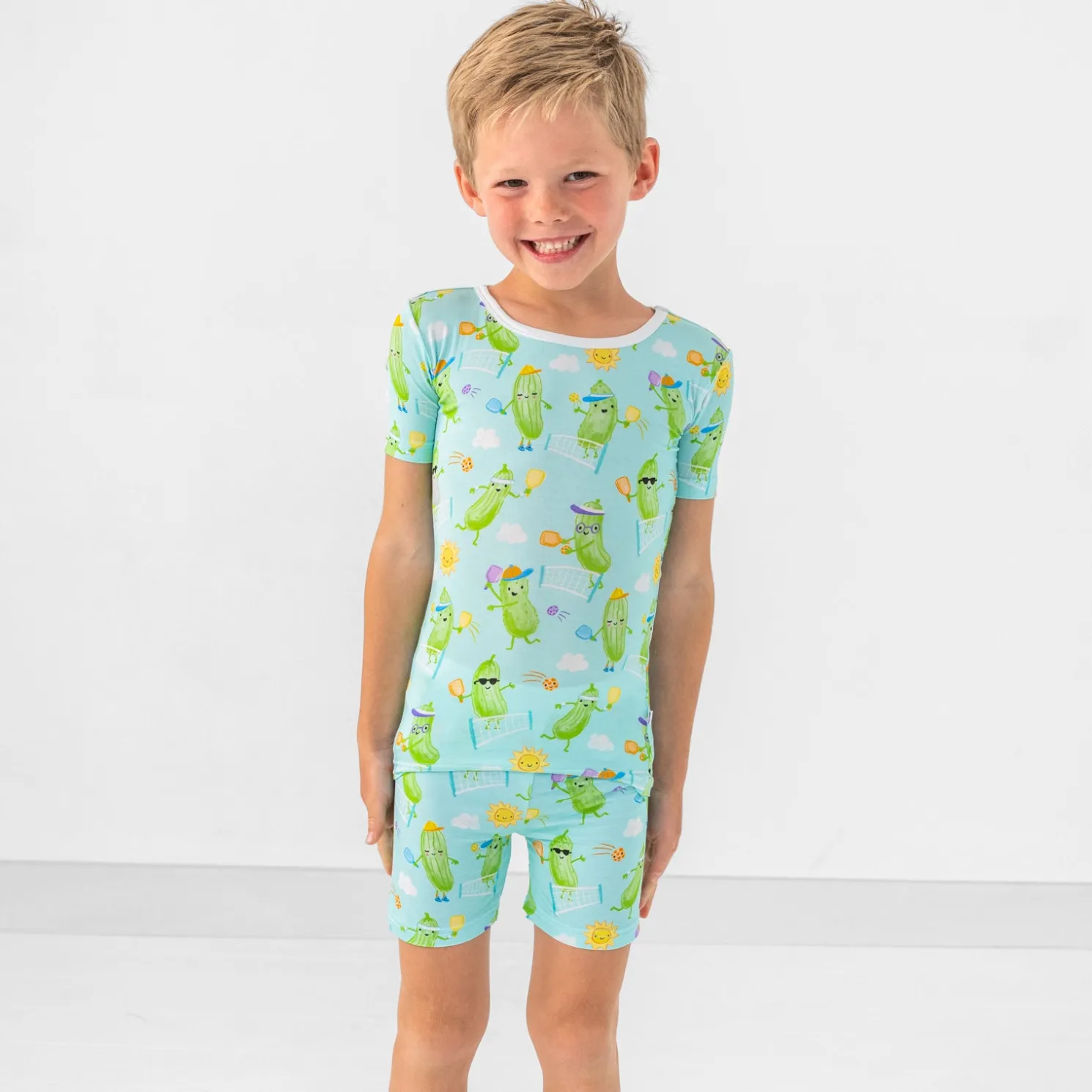 Pickle Power Two-Piece Pajama Set