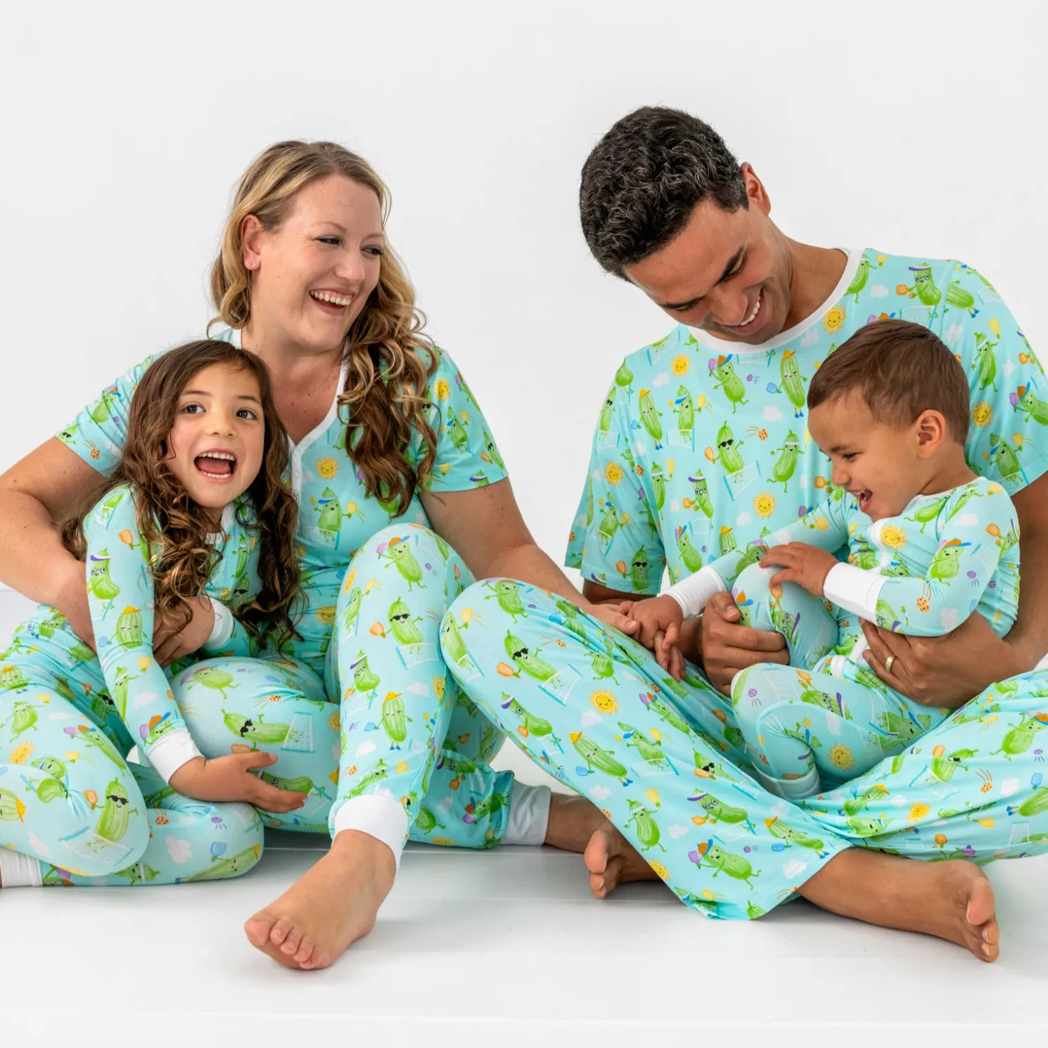 Pickle Power Women's Short Sleeve Pajama Top