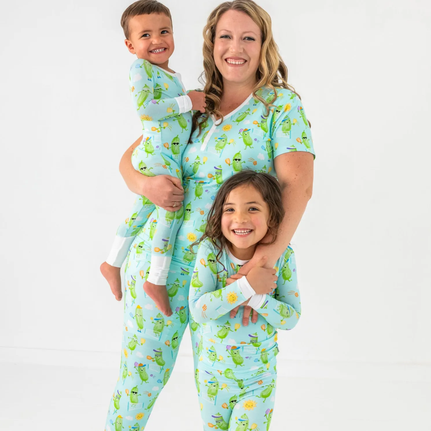 Pickle Power Women's Short Sleeve Pajama Top