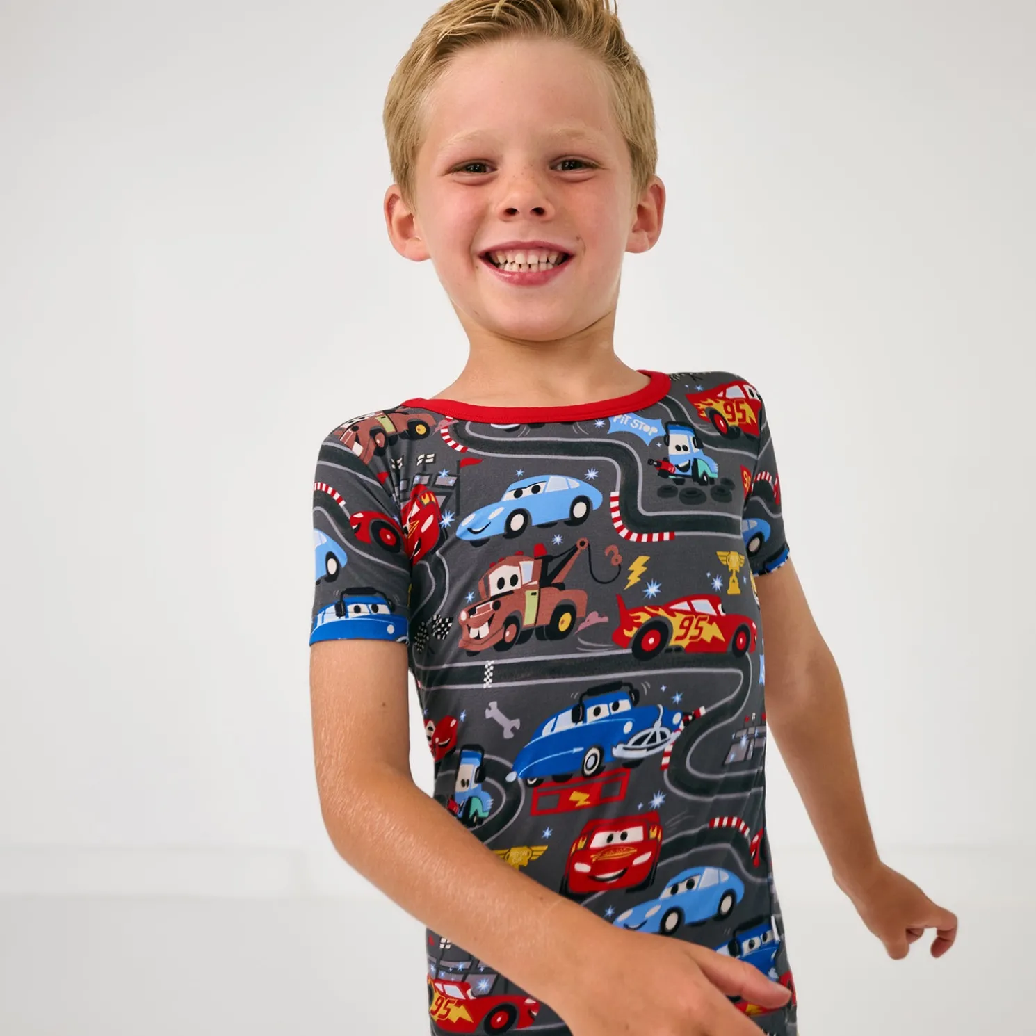 Piston Cup Two-Piece Pajama Set