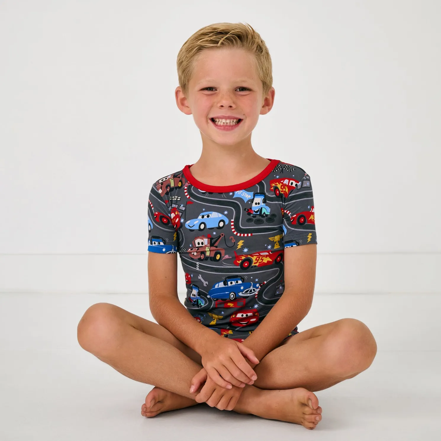 Piston Cup Two-Piece Pajama Set