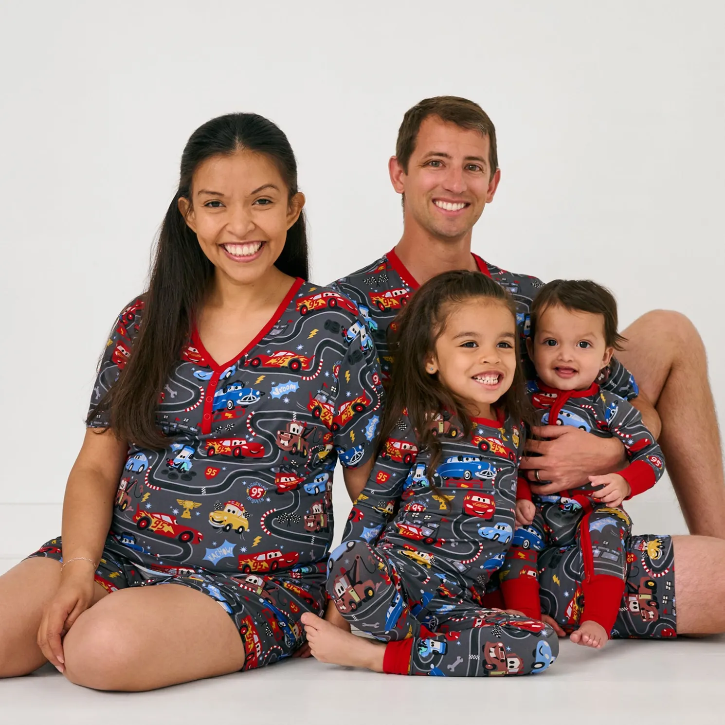 Piston Cup Women's Short Sleeve Pajama Top