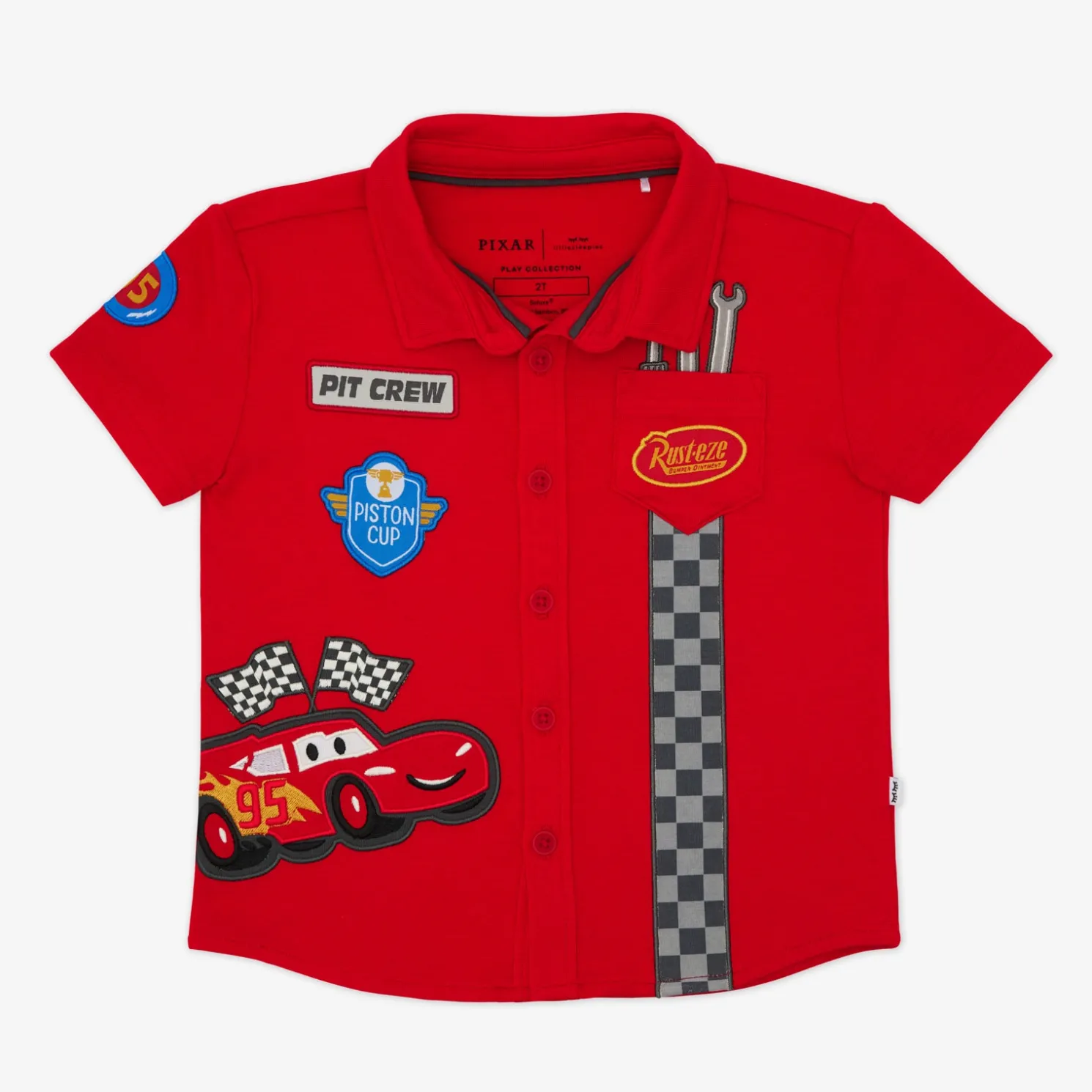 Piston Cup Button Down Polo