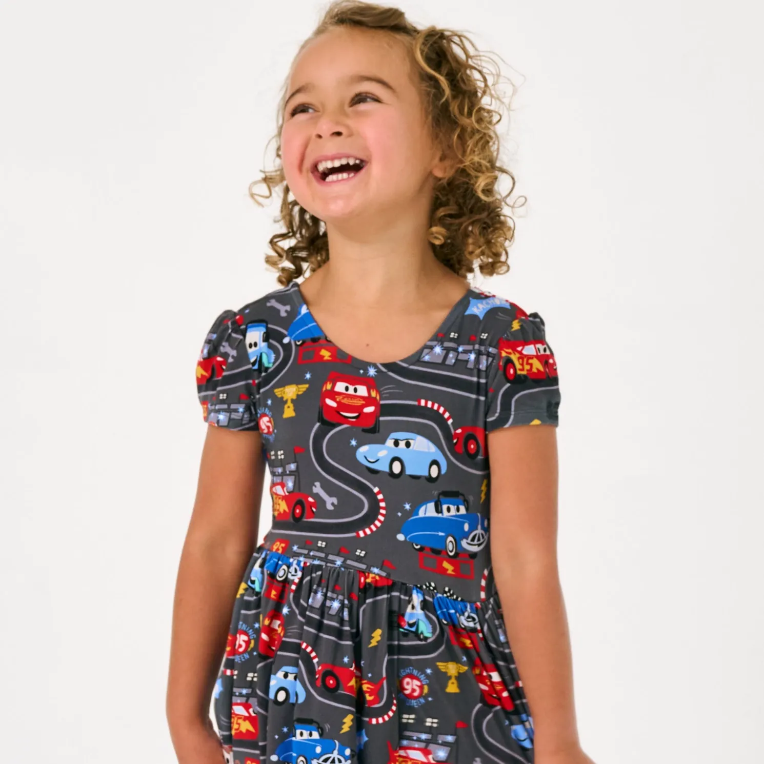 Piston Cup Bow Back Skater Dress