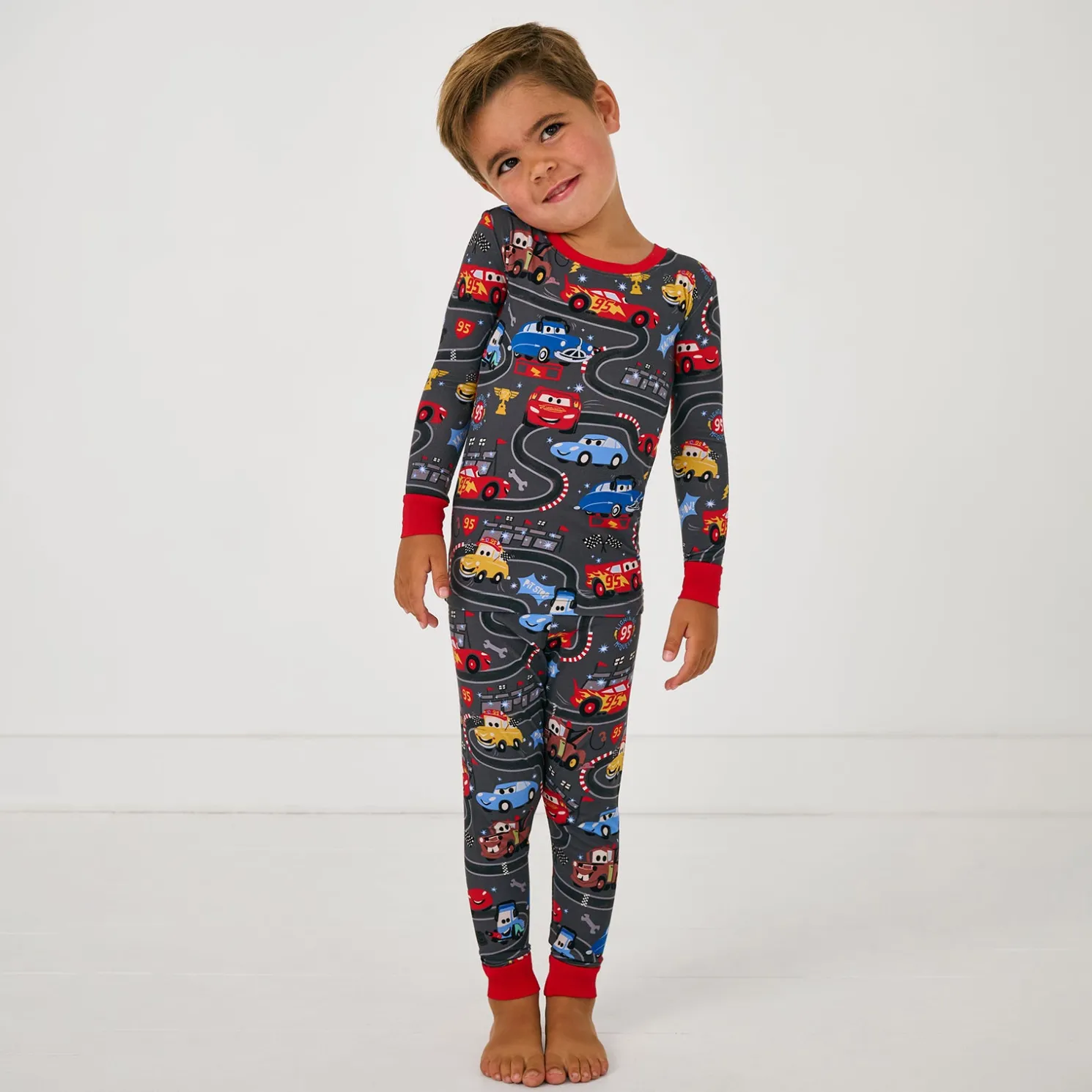 Piston Cup Two-Piece Pajama Set