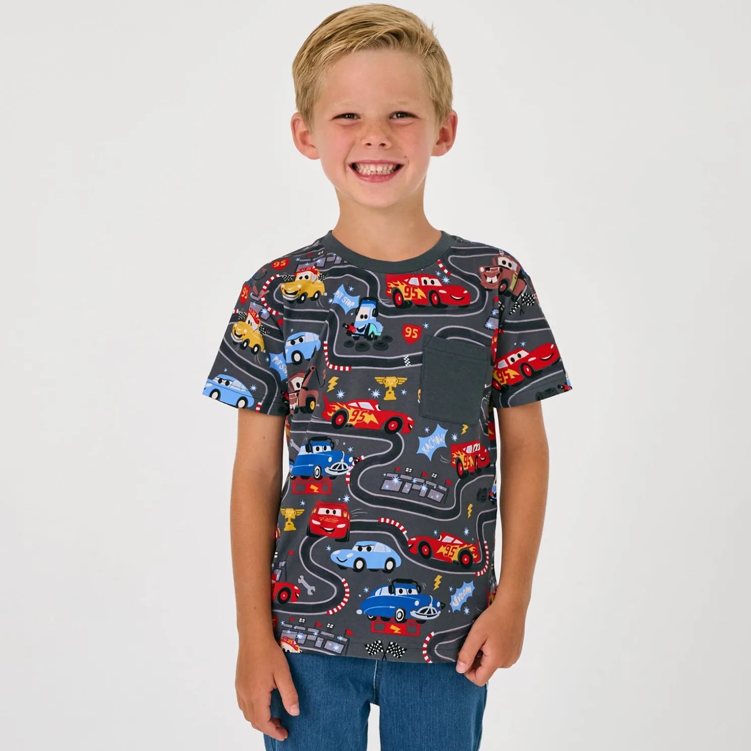 Piston Cup Relaxed Pocket Tee