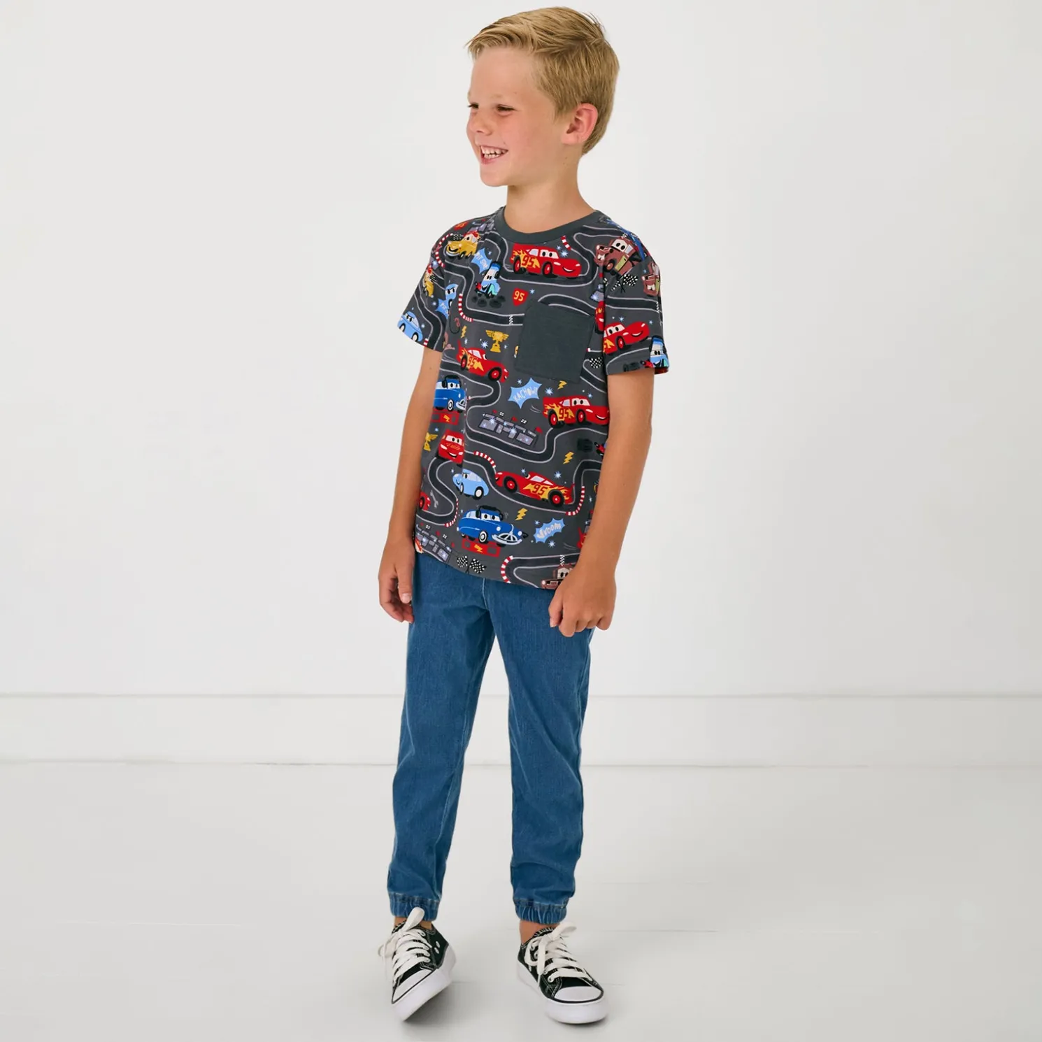 Piston Cup Relaxed Pocket Tee