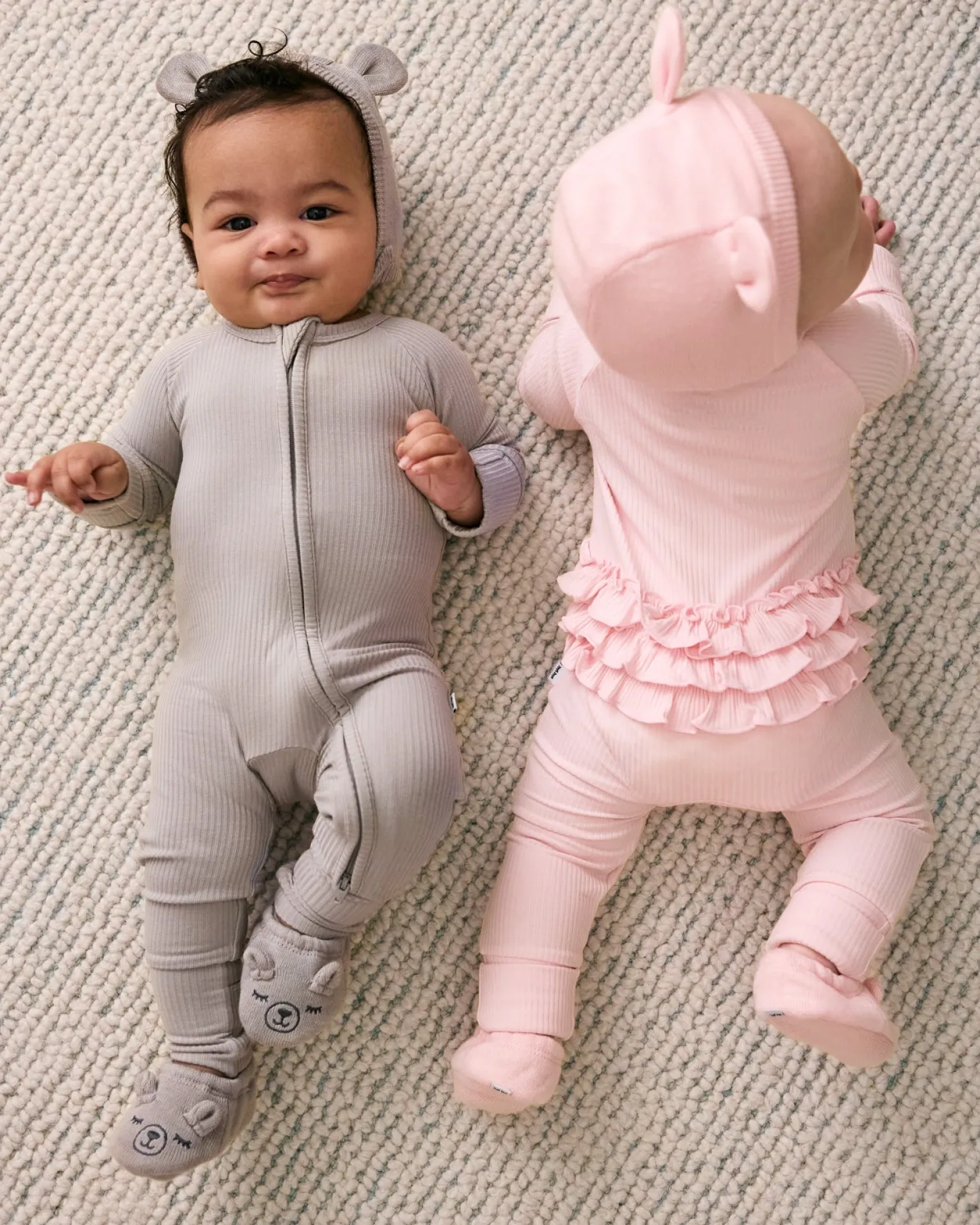 Prima Pink Bear Bonnet