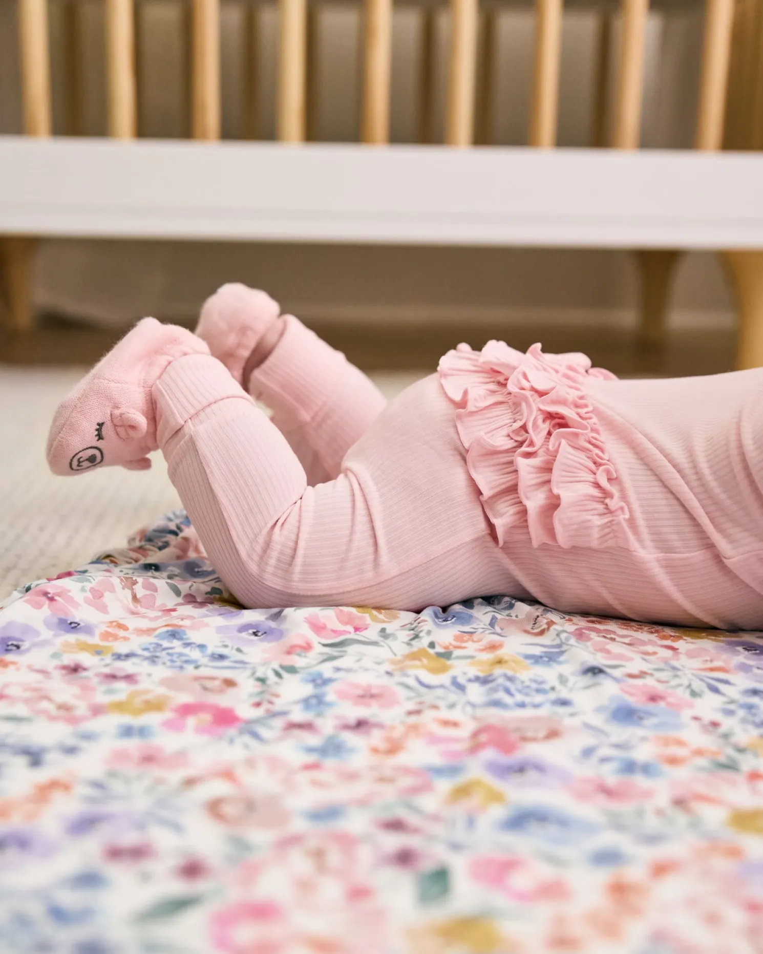 Prima Pink Bear Booties