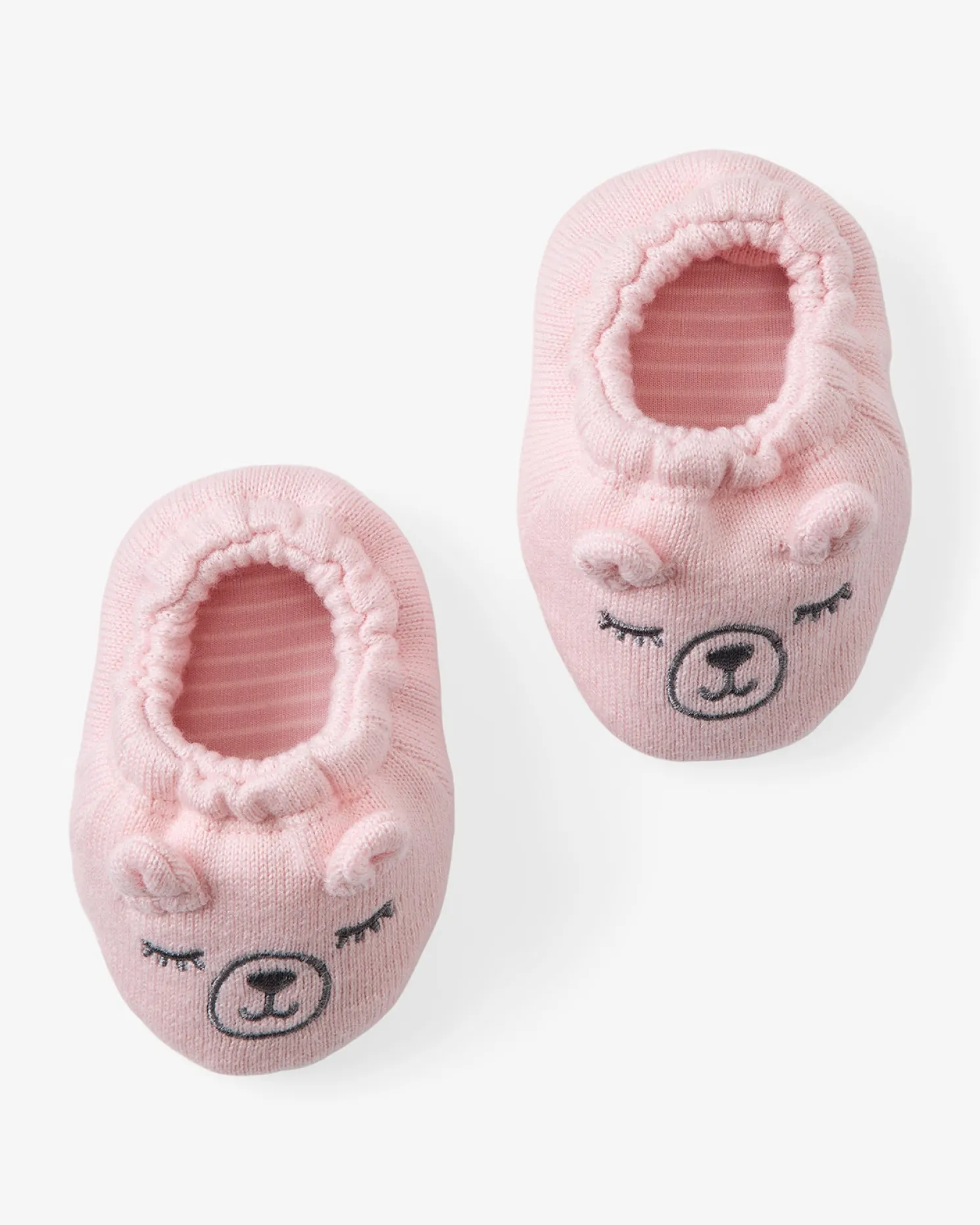 Prima Pink Bear Booties