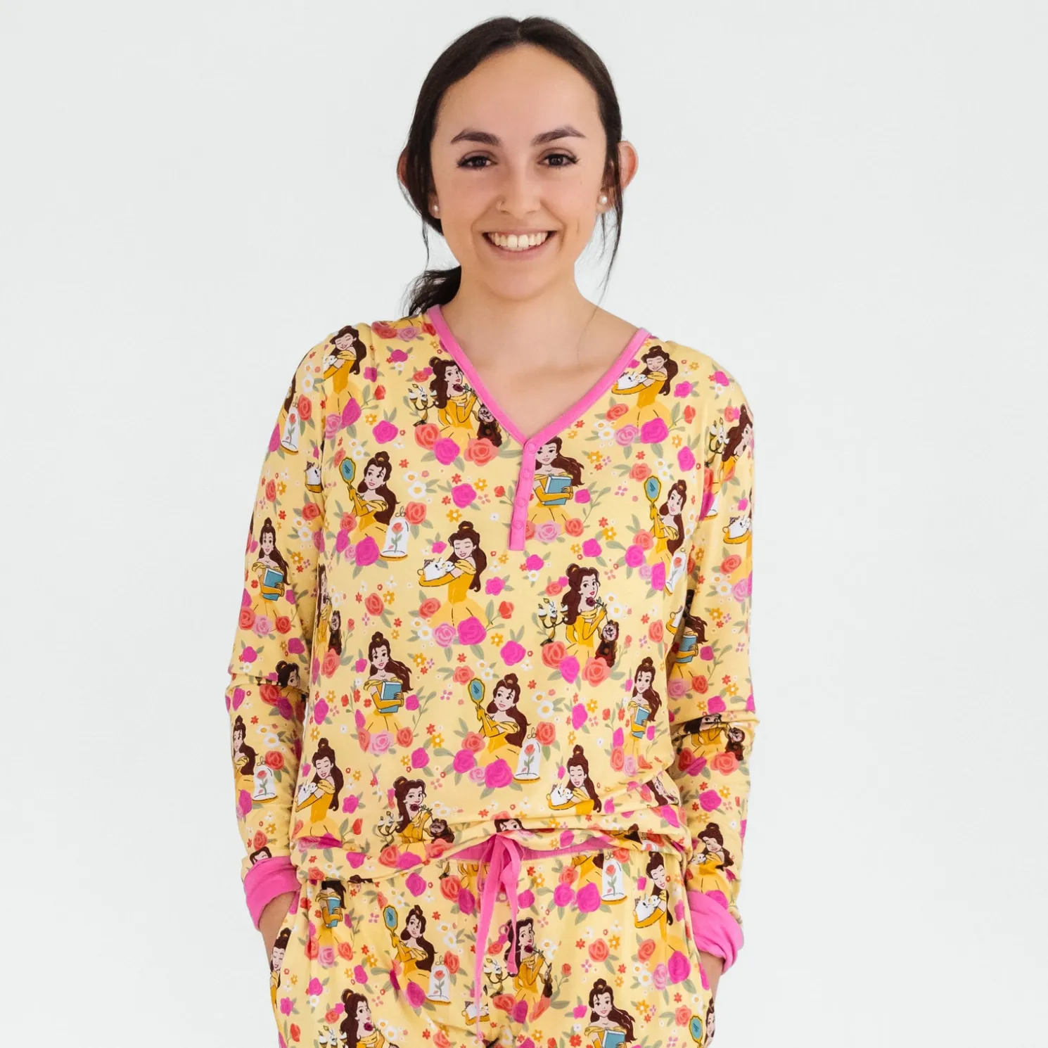 Princess Belle Women's Pajama Top