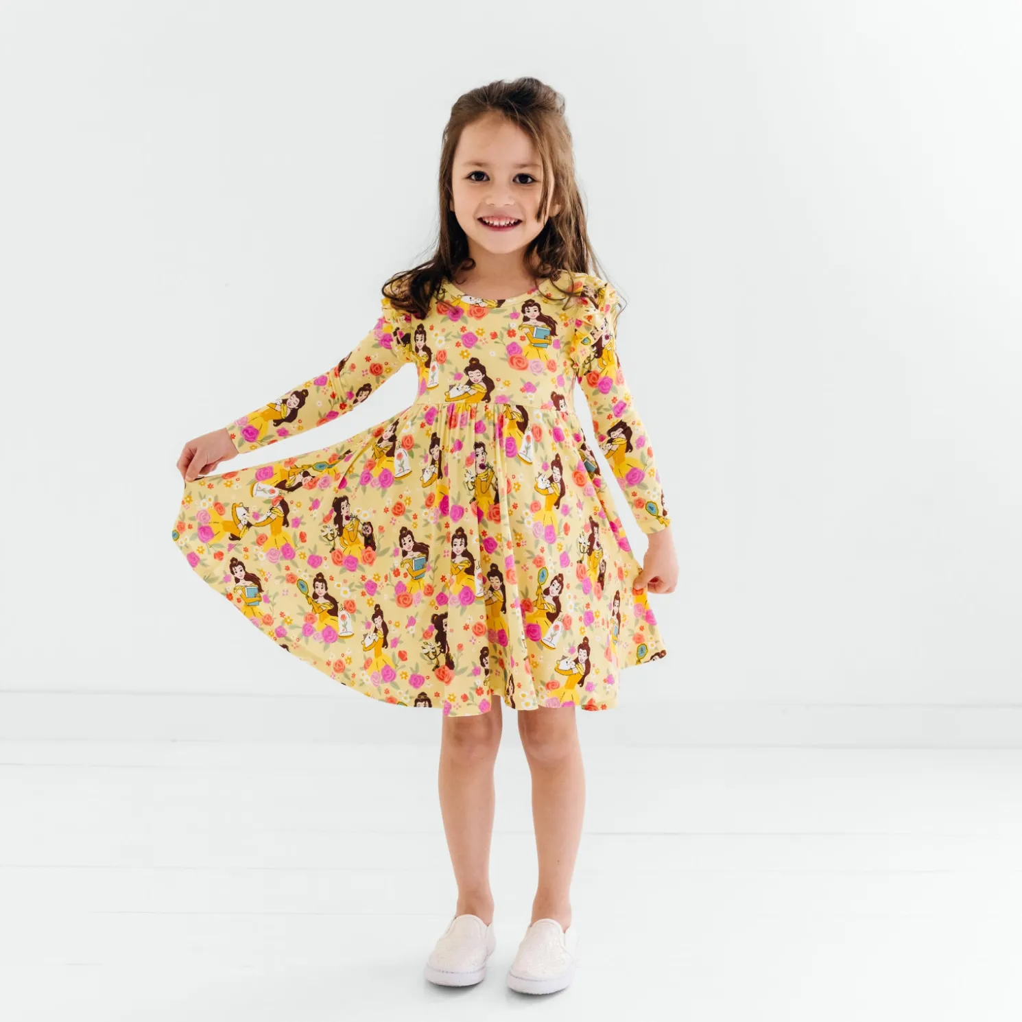 Princess Belle Flutter Twirl Dress