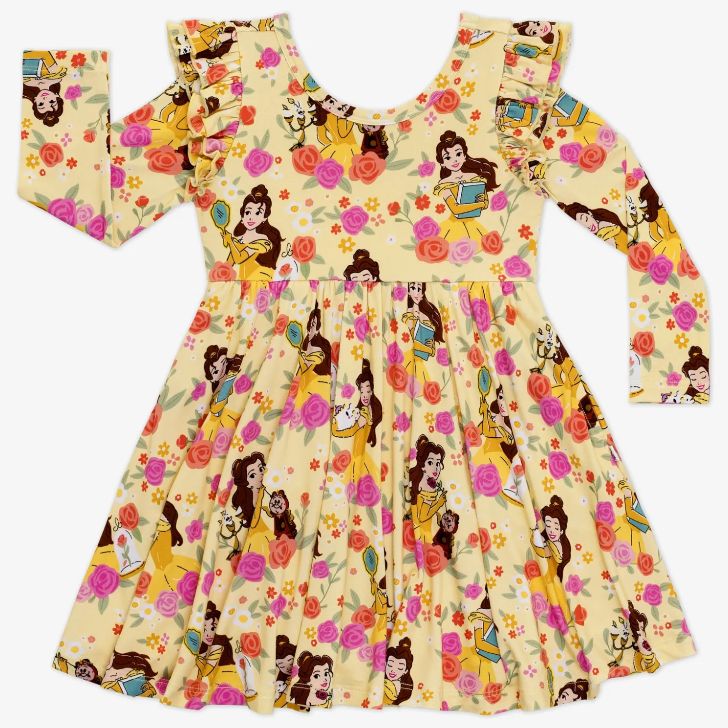 Princess Belle Flutter Twirl Dress