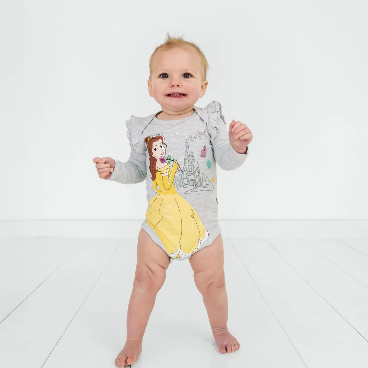 Princess Belle Flutter Bodysuit