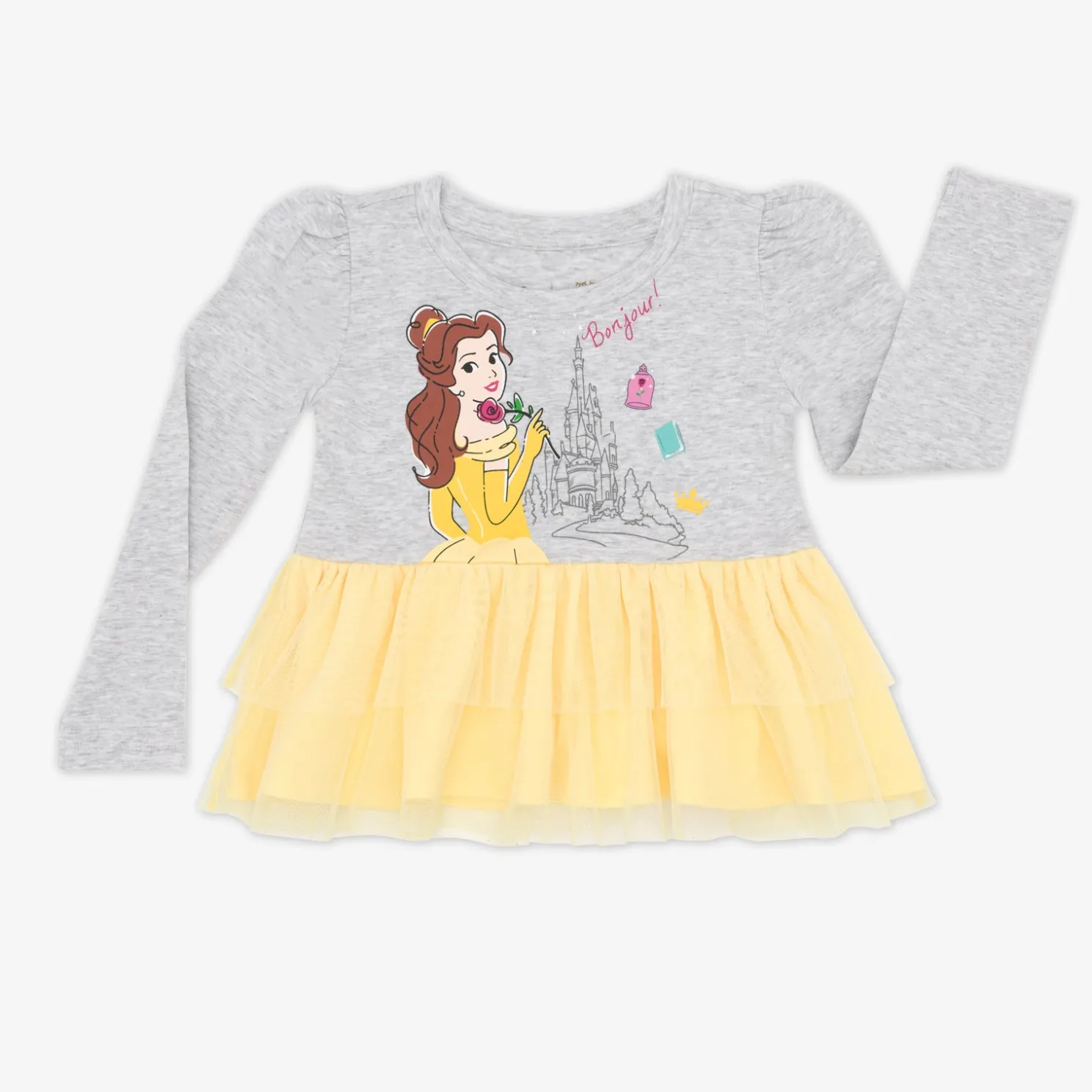 Princess Belle Peplum Top