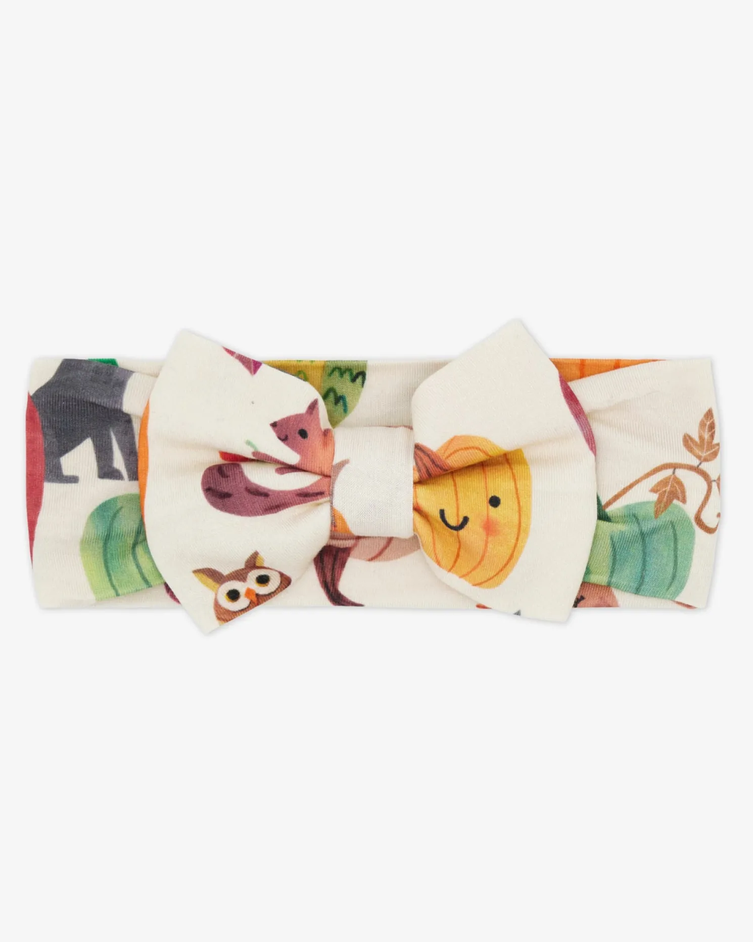 Pumpkin Pals Luxe Bow Headband