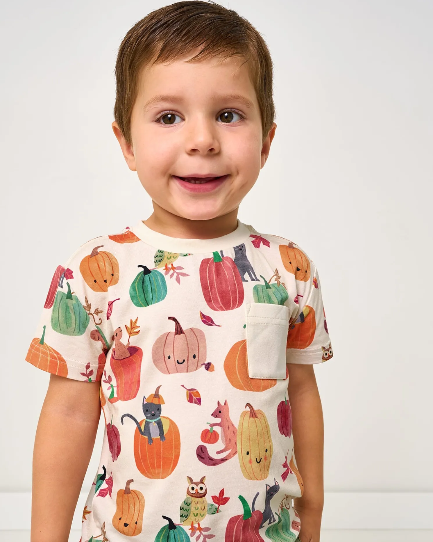 Pumpkin Pals Relaxed Pocket Tee