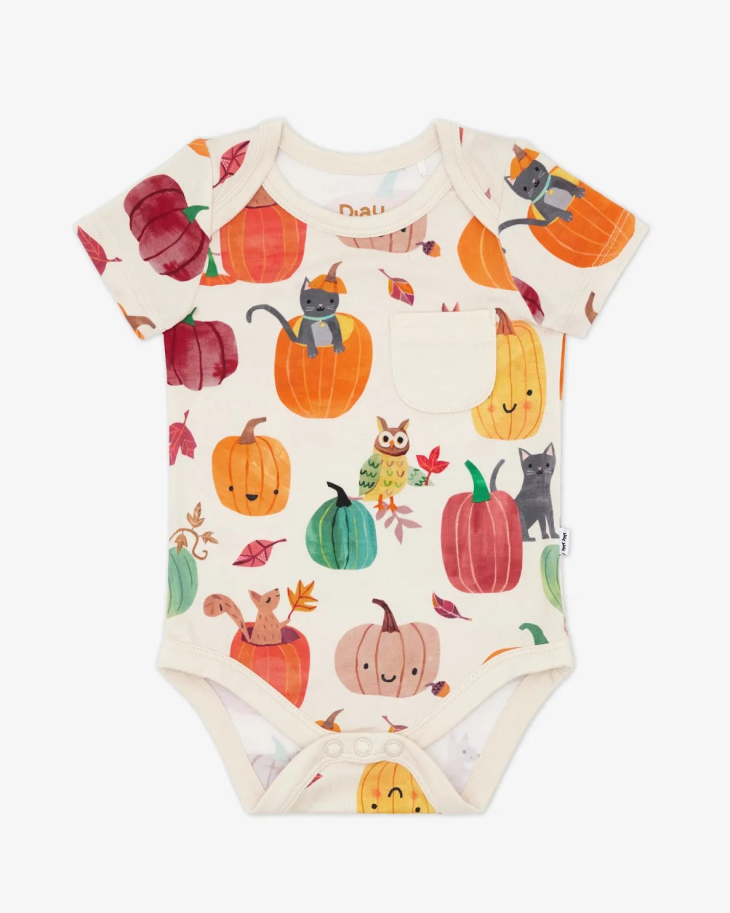 Pumpkin Pals Pocket Bodysuit
