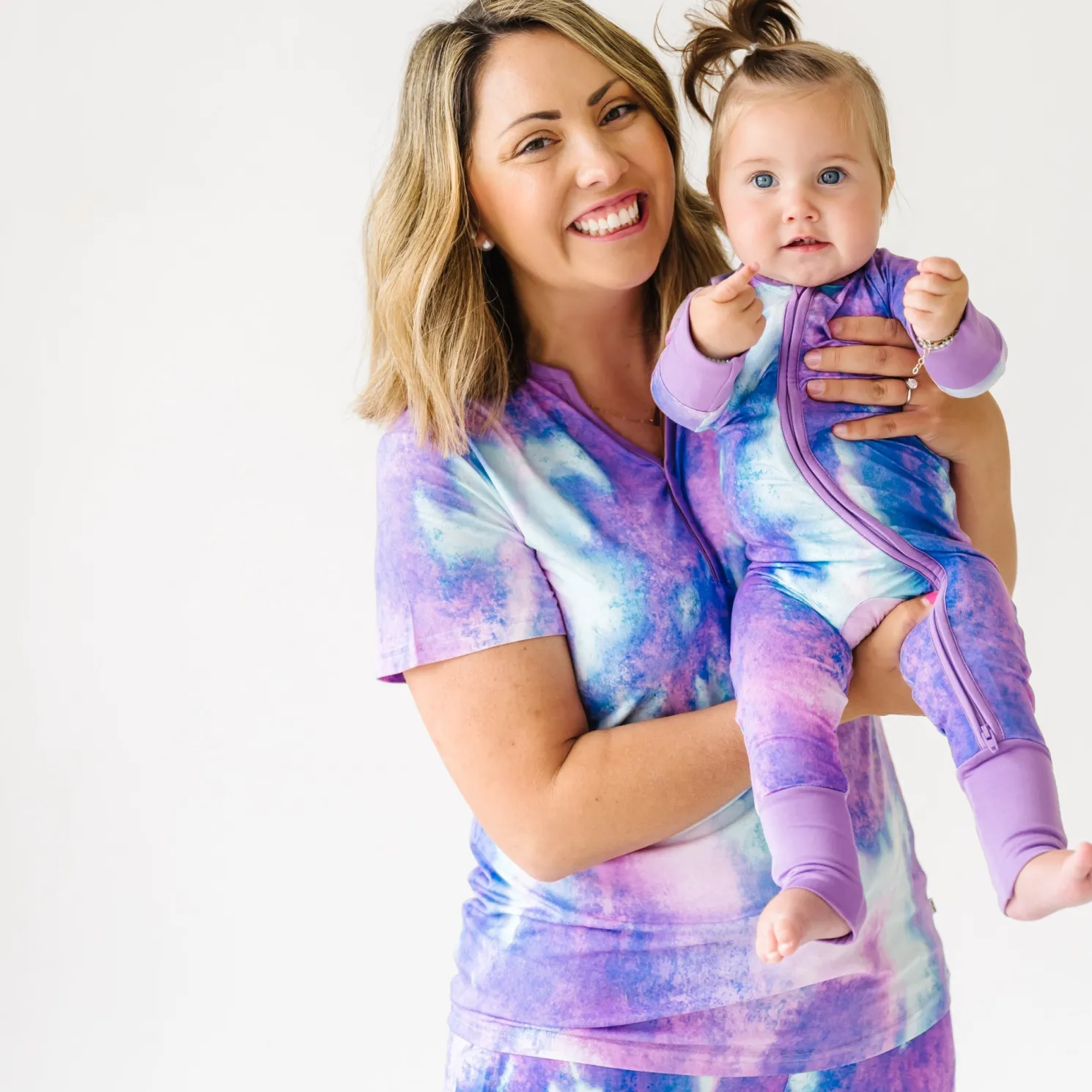 Purple Watercolor Zippy