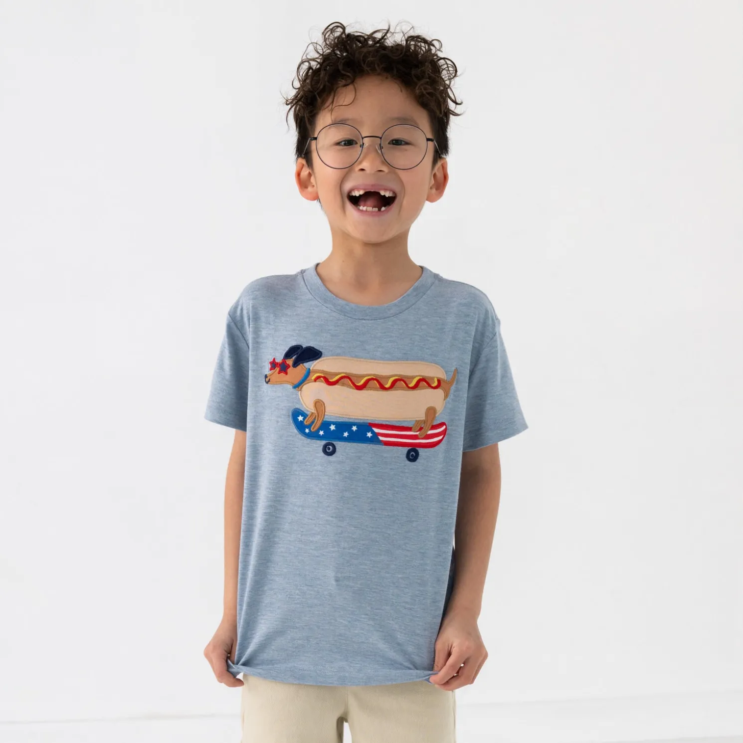 Red White & Woof Relaxed Tee