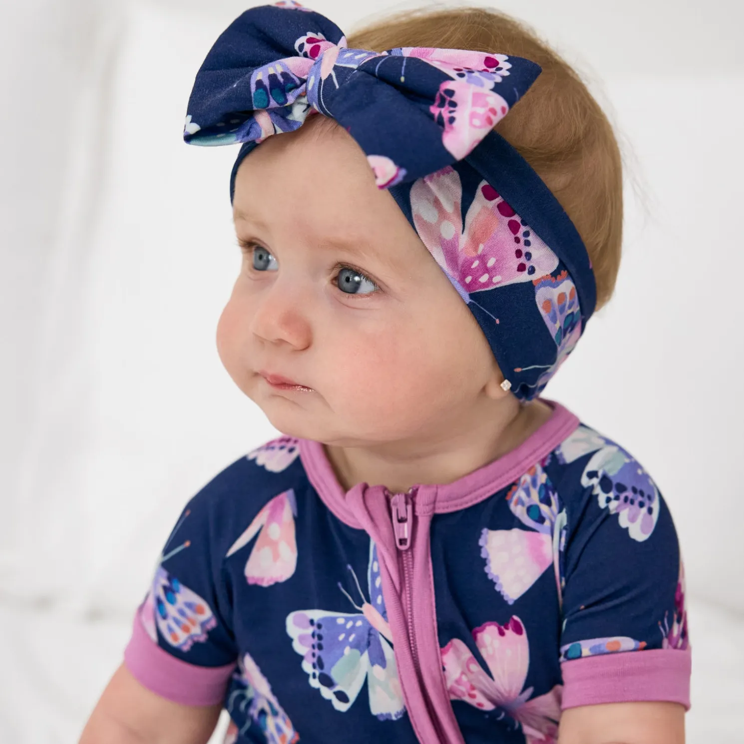 Royal Butterflies Luxe Bow Headband