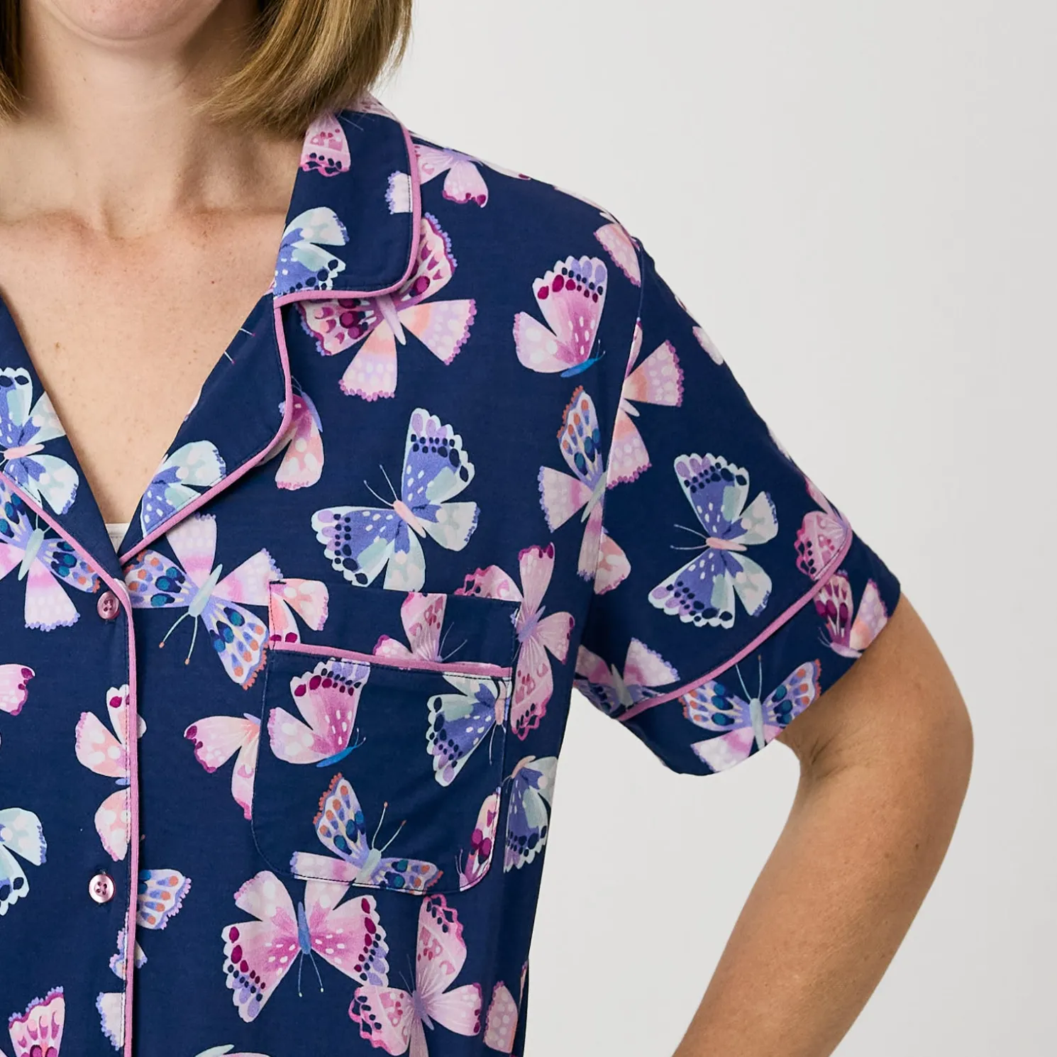 Royal Butterflies Women's Pajama Set