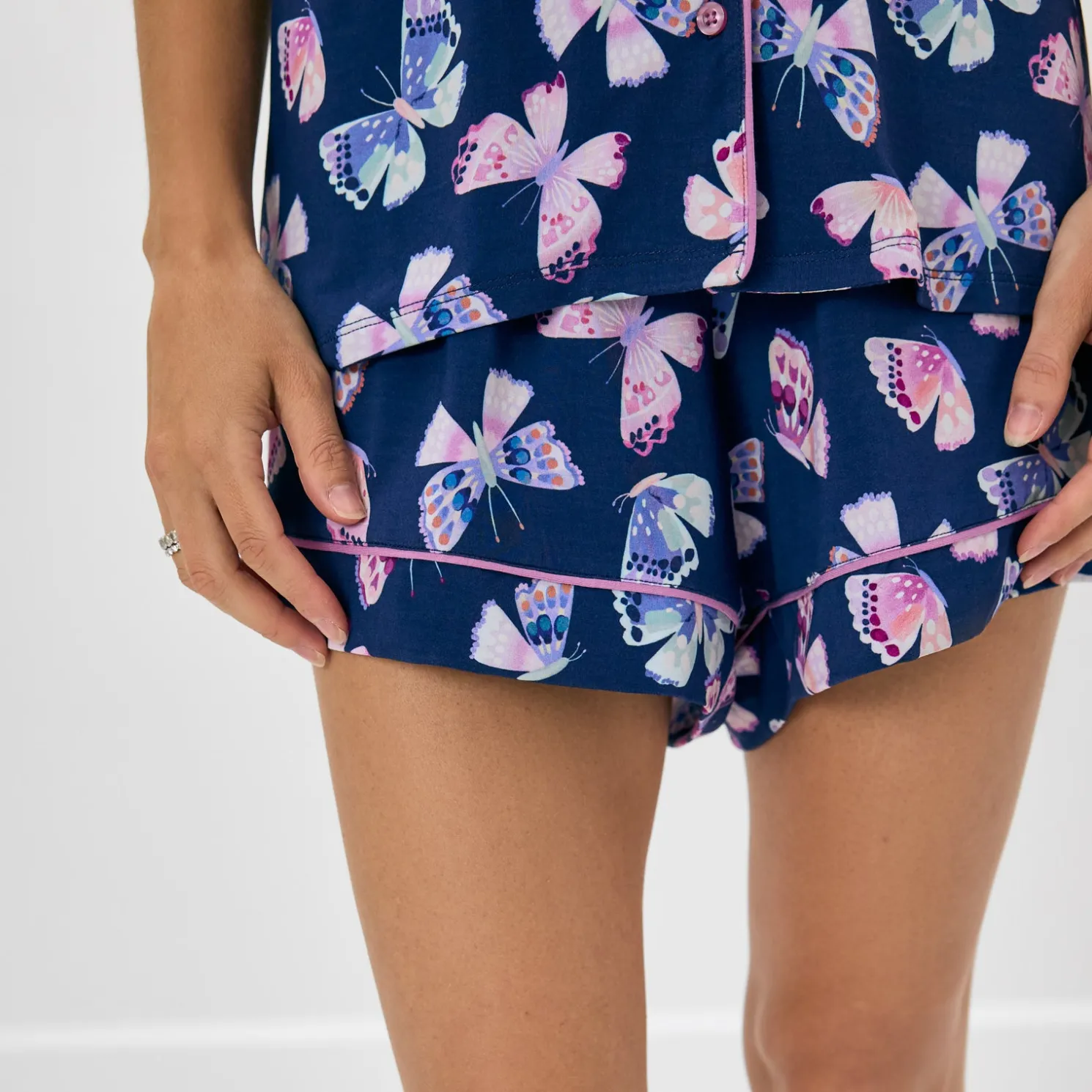 Royal Butterflies Women's Pajama Set