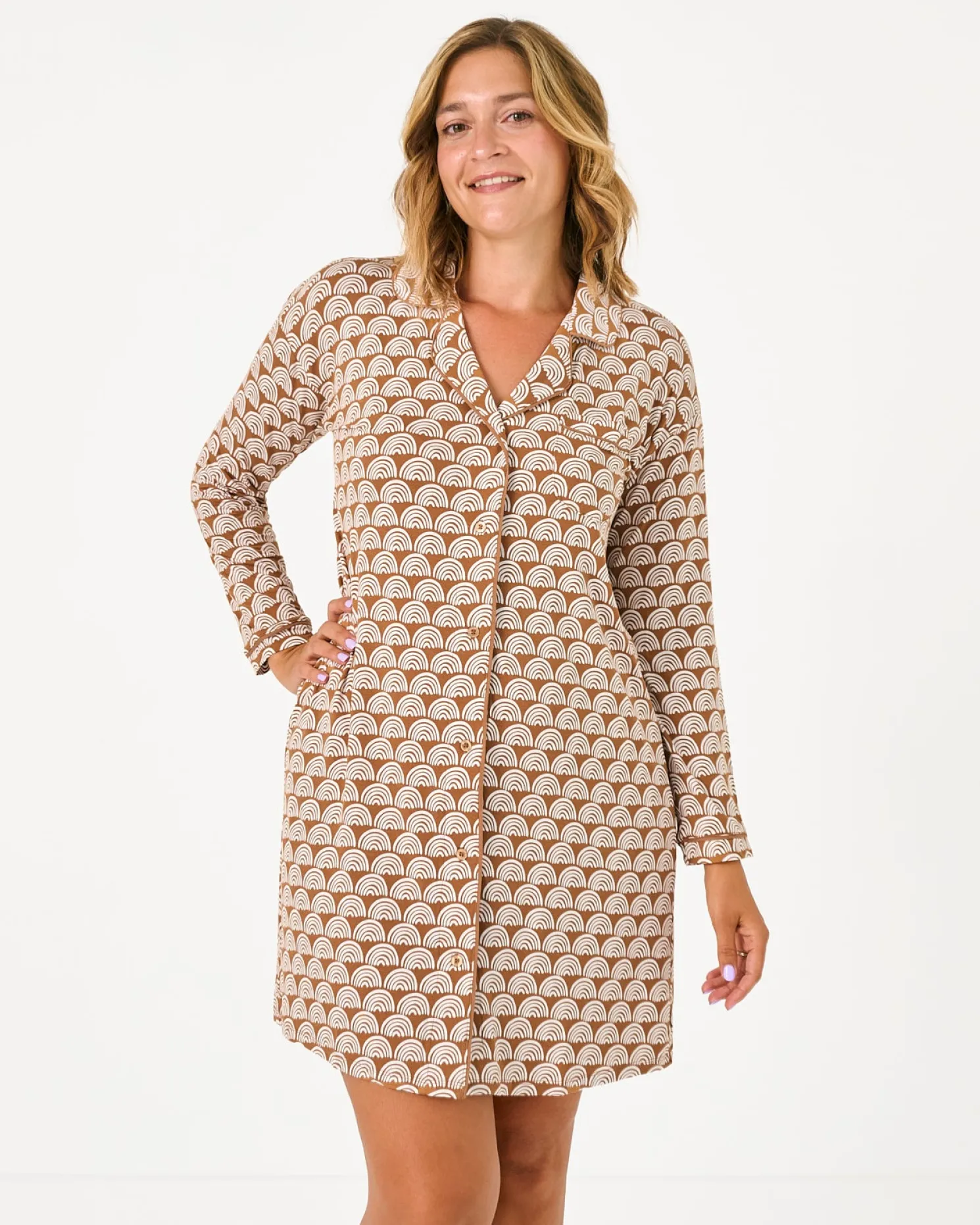 Rust Rainbows Women's Sleep Shirt