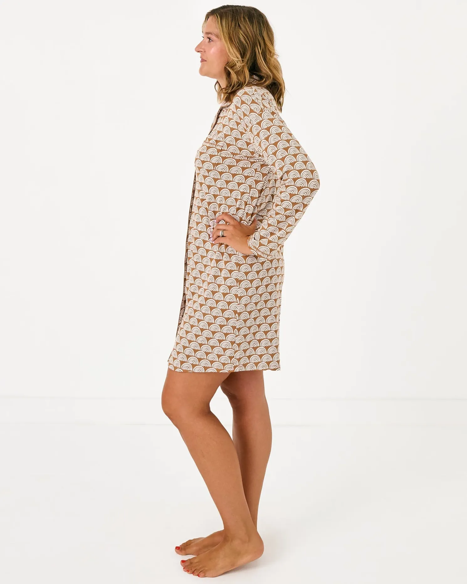 Rust Rainbows Women's Sleep Shirt