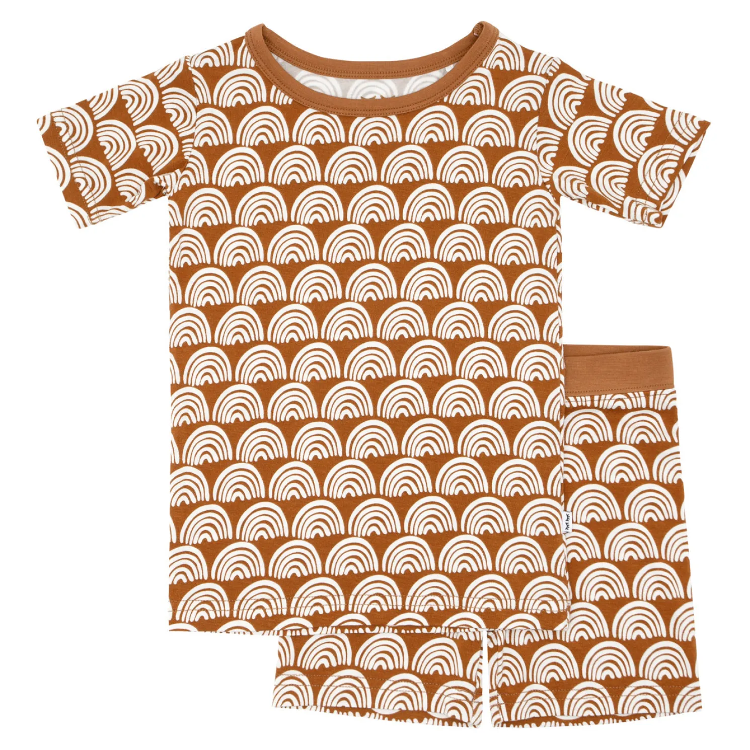 Rust Rainbows Two-Piece Pajama Set