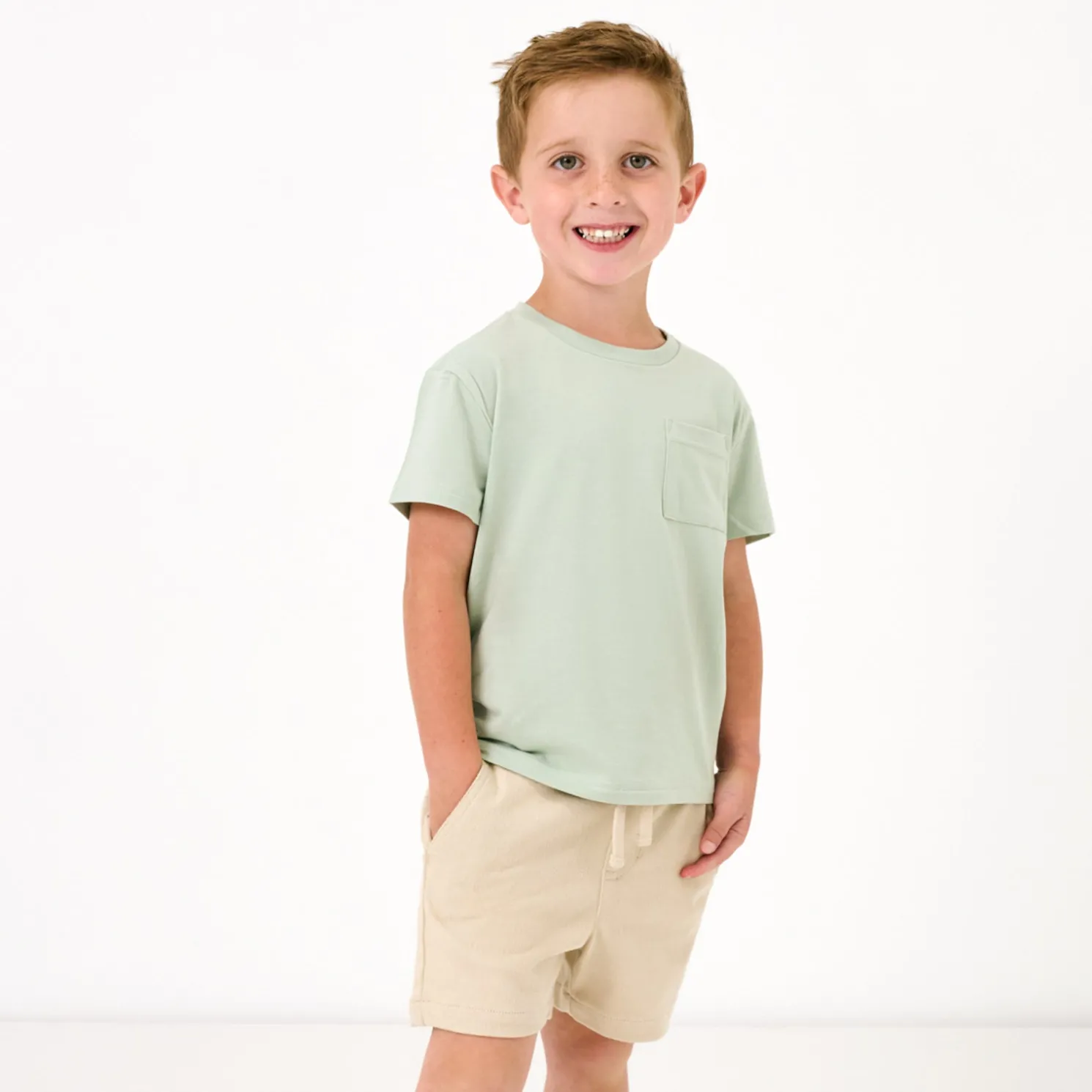 Sage Mist Relaxed Pocket Tee