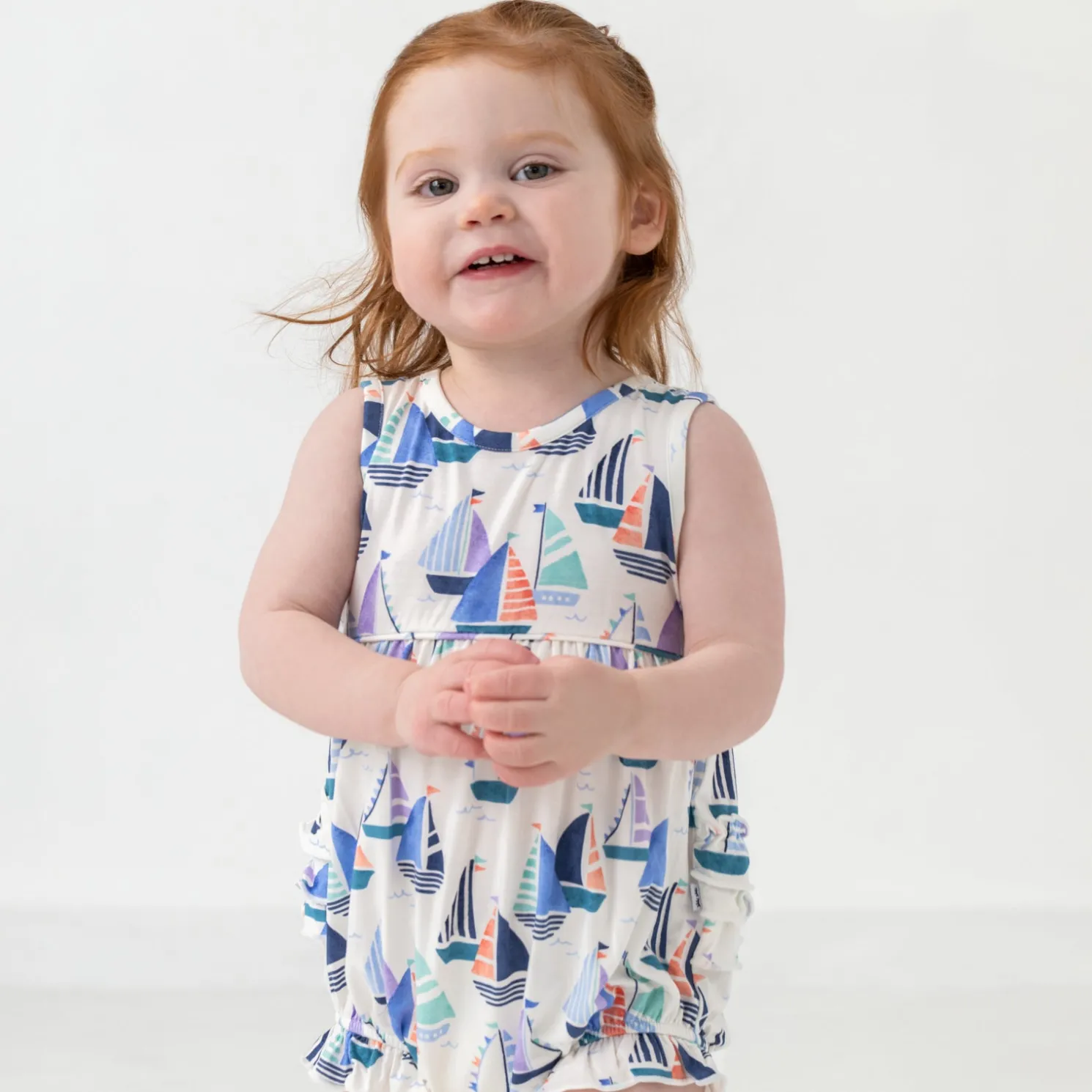 Seas The Day Bubble Romper
