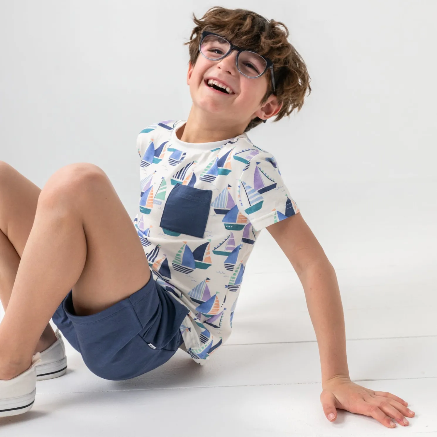 Seas The Day Relaxed Pocket Tee