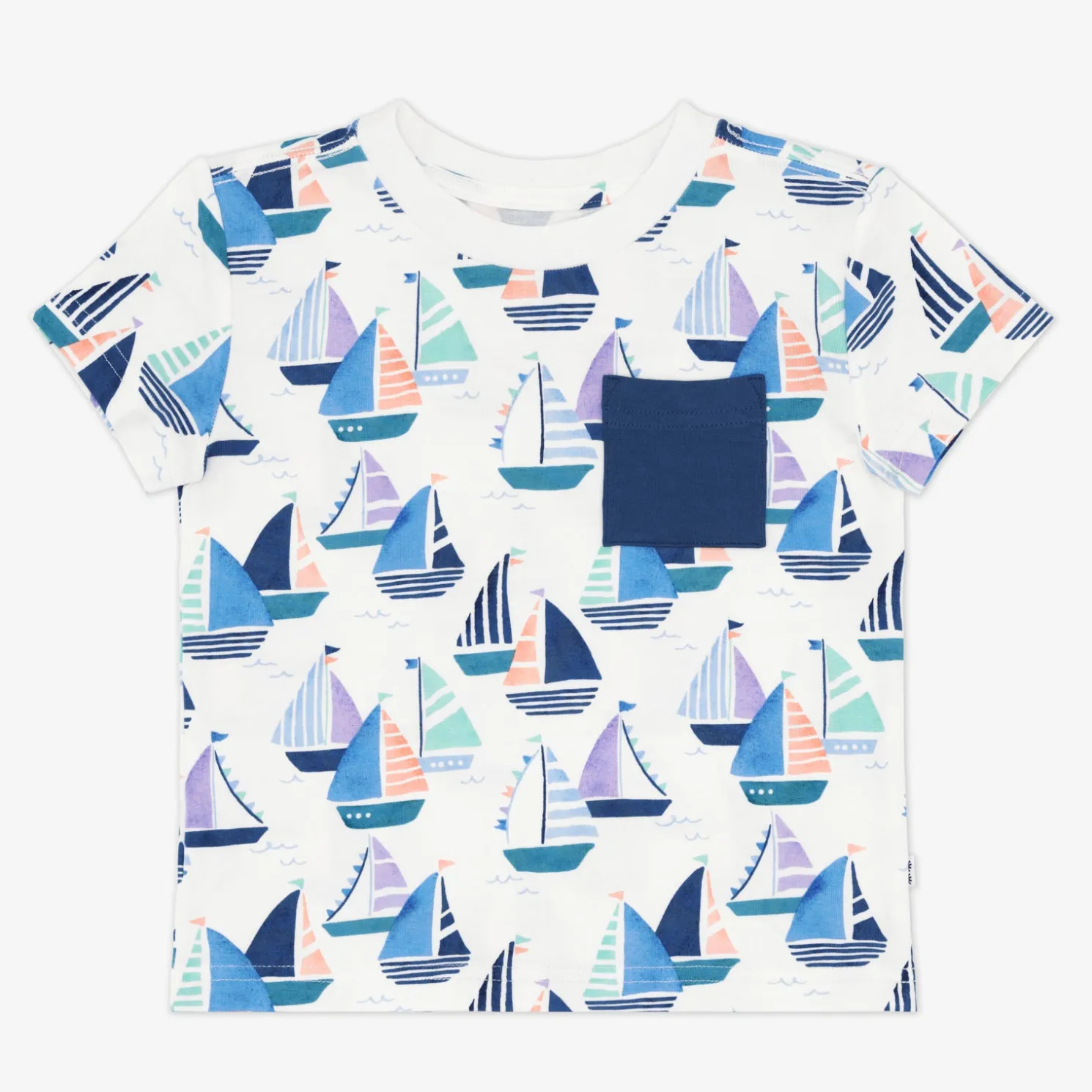 Seas The Day Relaxed Pocket Tee