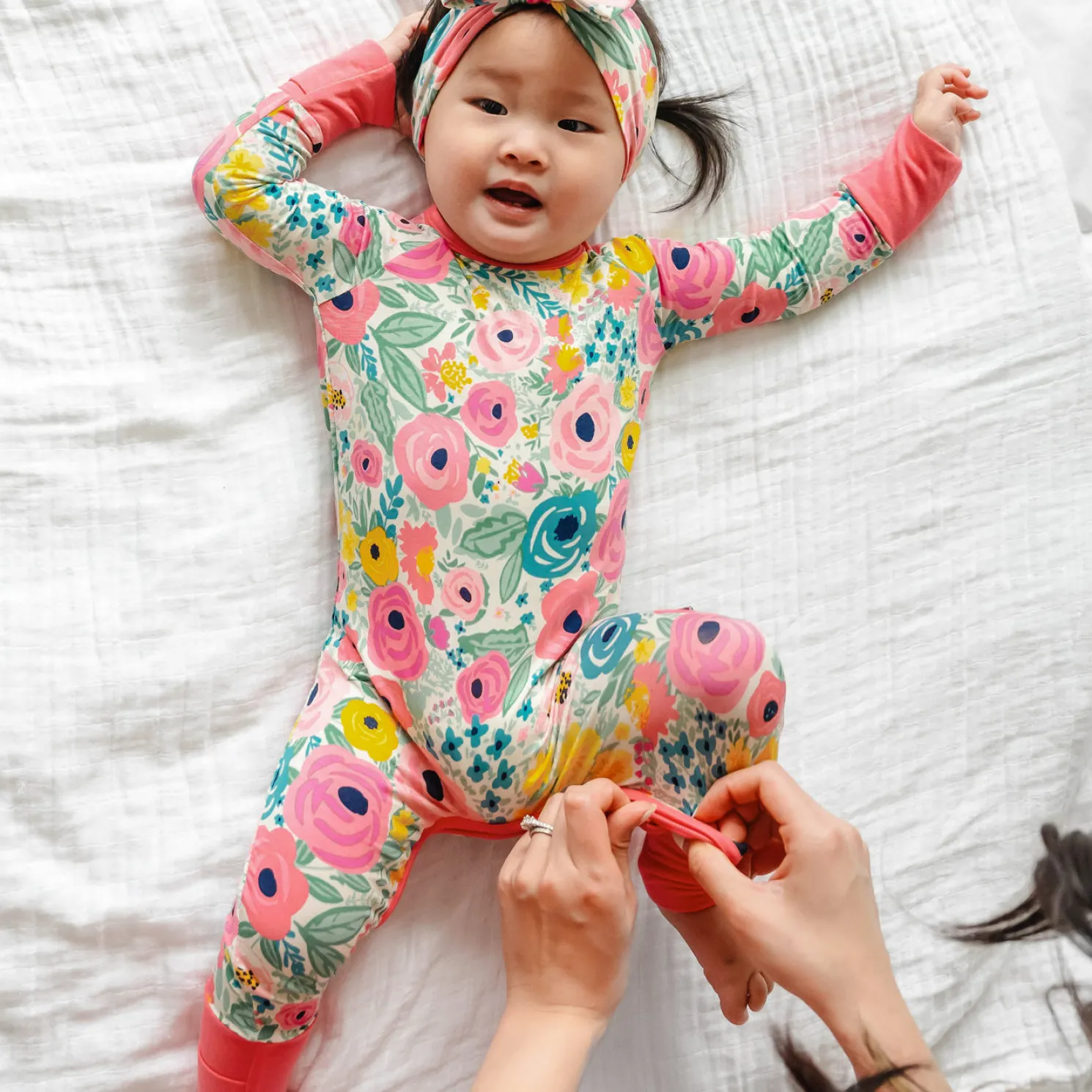 Secret Garden Crescent Zippy