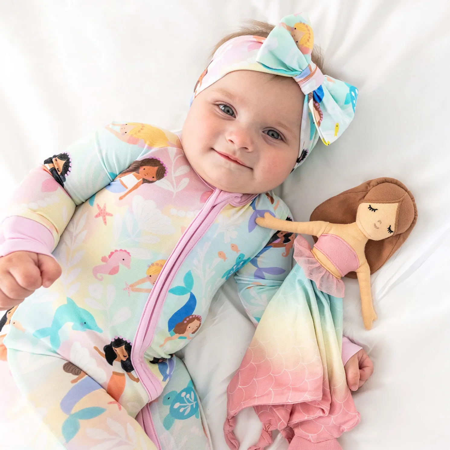 Serena the Mermaid Sleepyhead Lovey