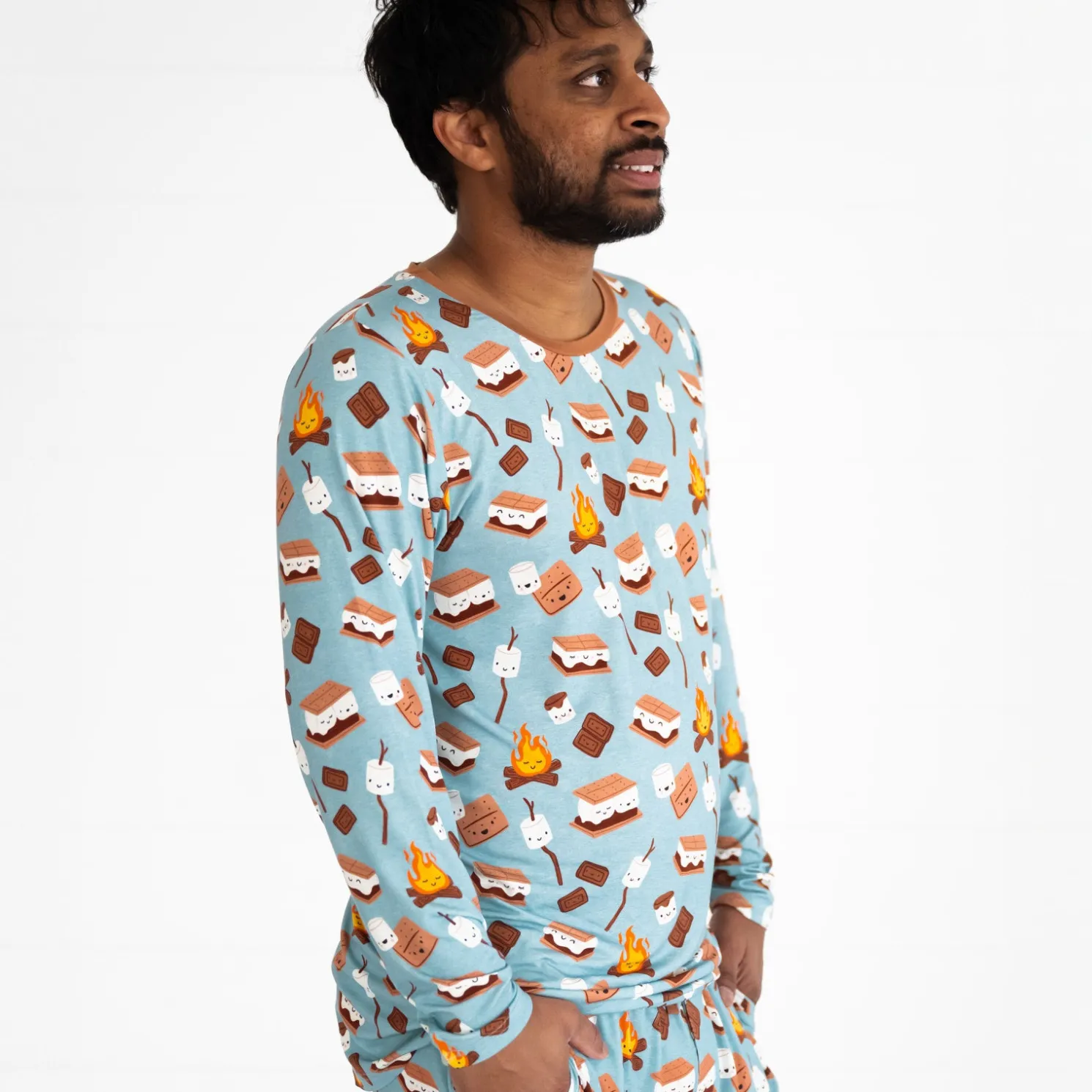 S'mores Galore Men's Pajama Top