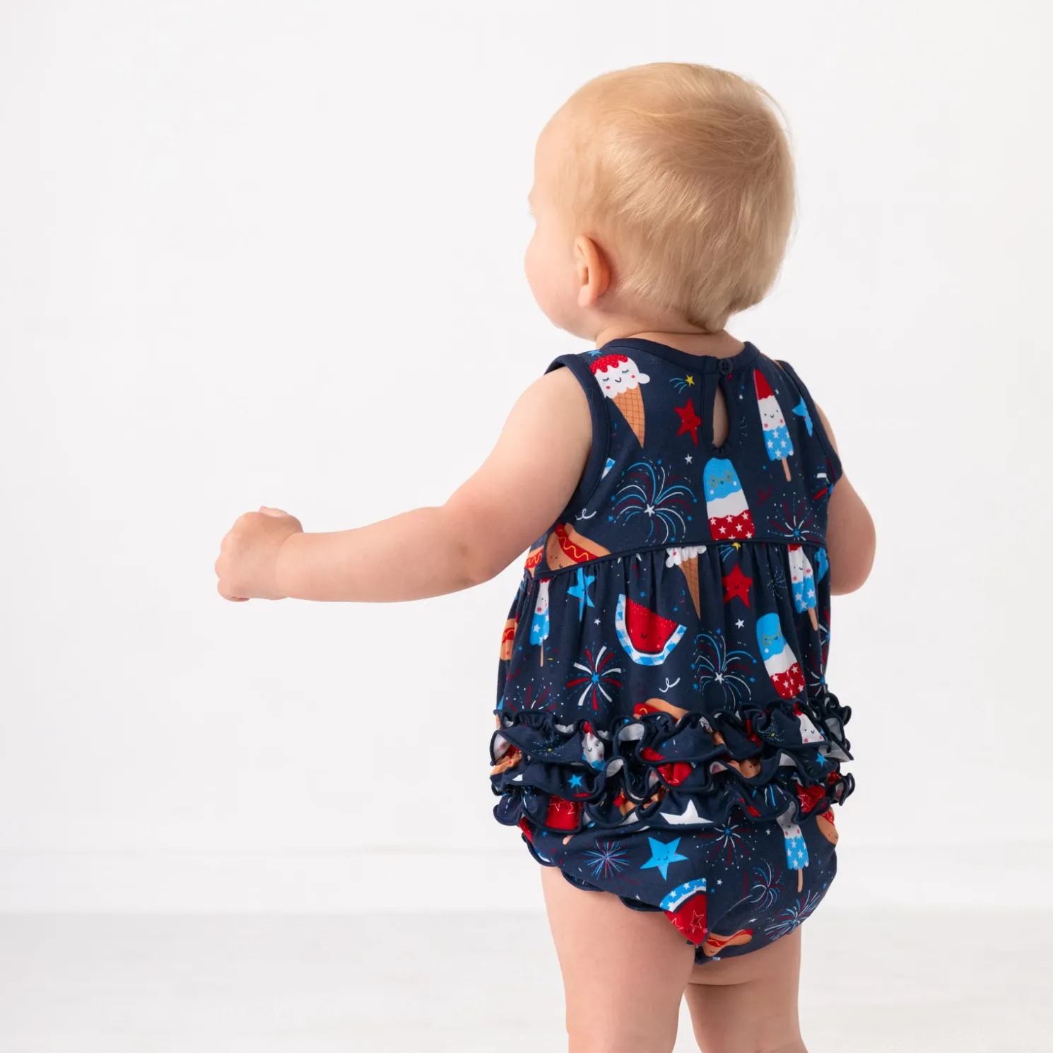 Snacks & Sparkles Bubble Romper