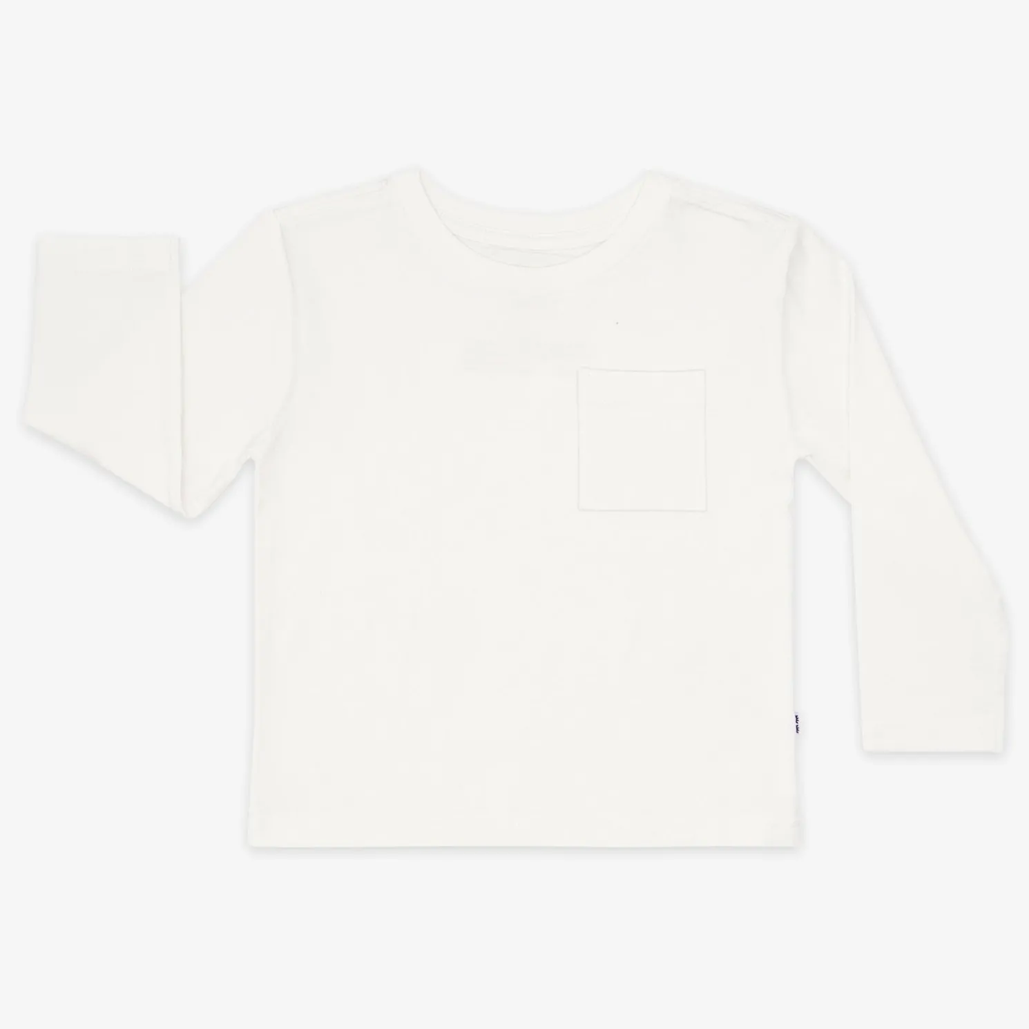 Soft White Relaxed Pocket Tee