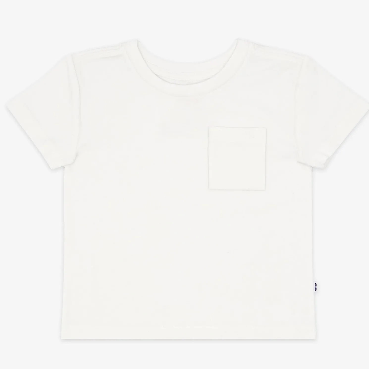 Soft White Relaxed Pocket Tee