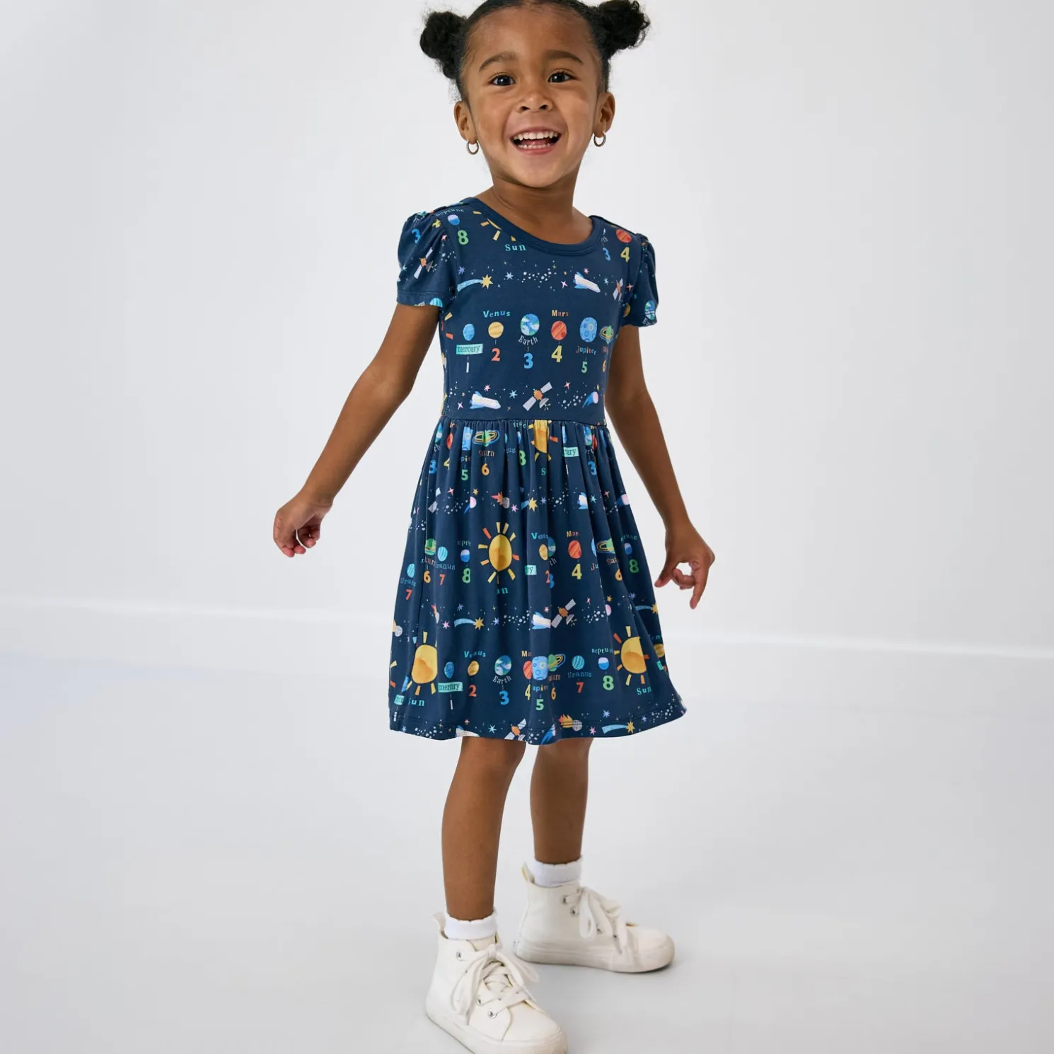 Solar Explorers Skater Dress